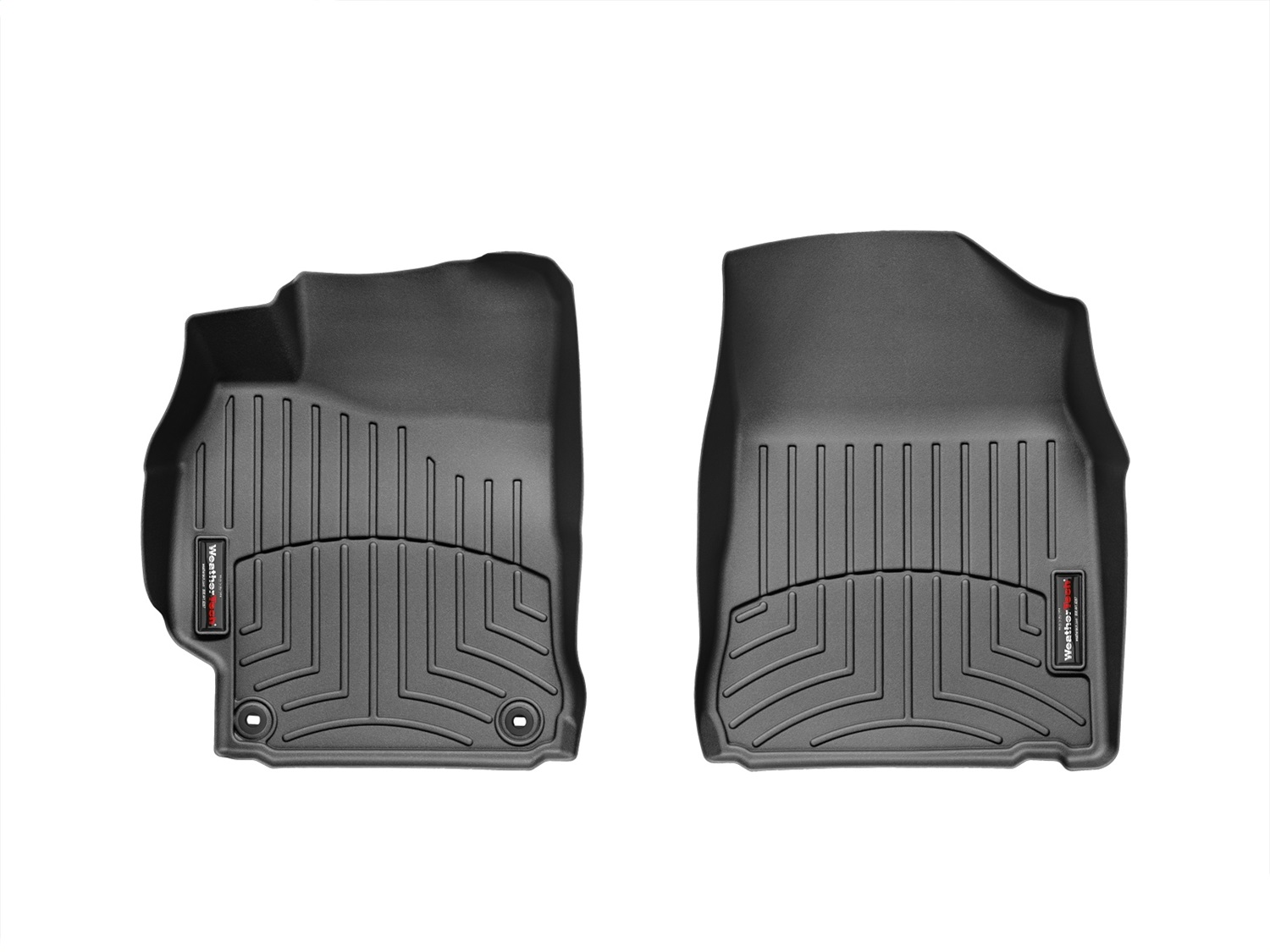 WeatherTech FloorLinerTM DigitalFit; Black; Front 444001 thumbnail 0