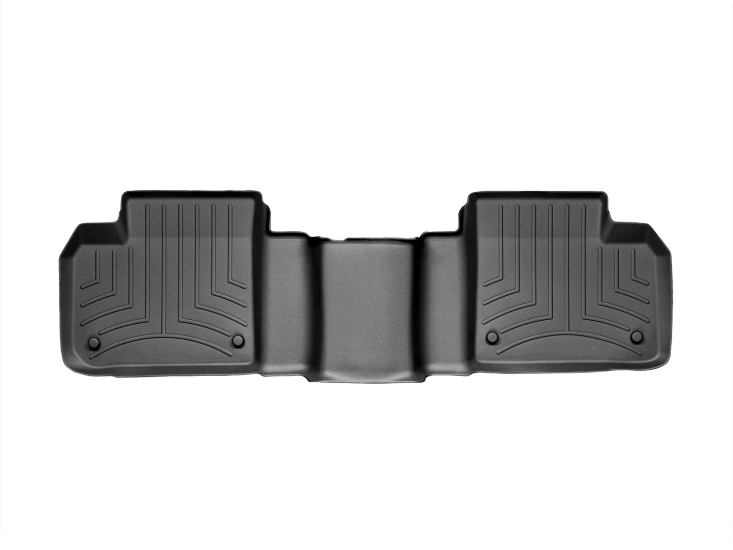 WeatherTech FloorLinerTM DigitalFit; Black; Rear 444012 thumbnail 0