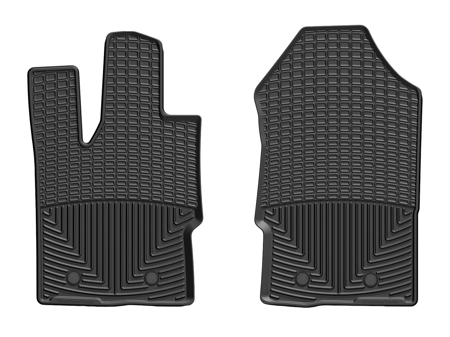WeatherTech All Weather Floor Mats; Black; Front W519 thumbnail 0