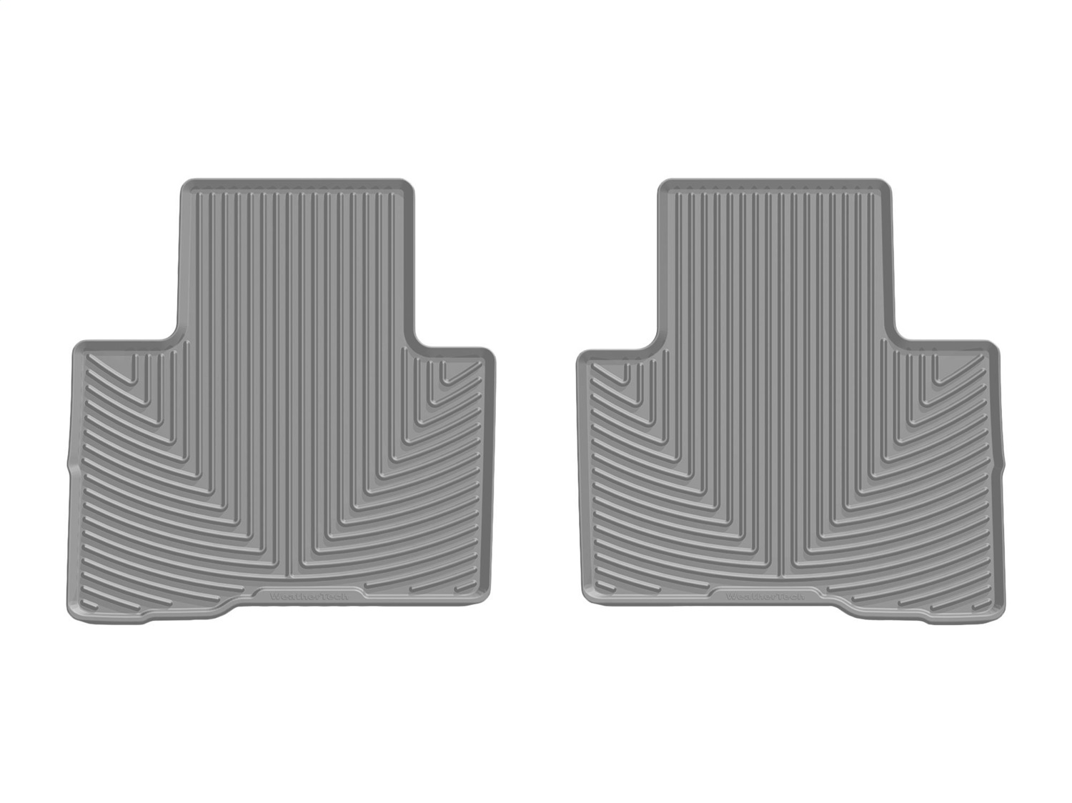 WeatherTech All Weather Floor Mats; Gray; Rear W541GR thumbnail 0