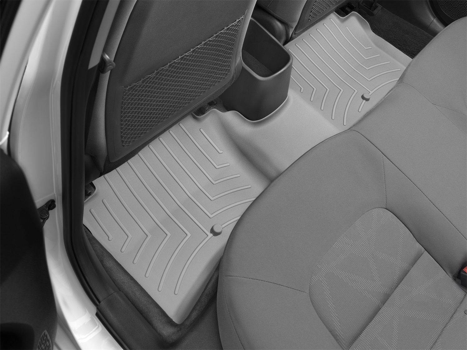 WeatherTech FloorLinerTM DigitalFit; Gray; Rear 463953 thumbnail 0