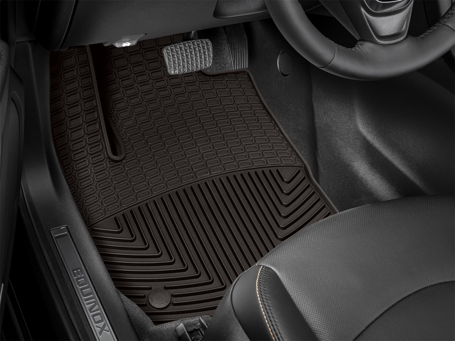 WeatherTech All Weather Floor Mats; Cocoa; Front W424CO thumbnail 0