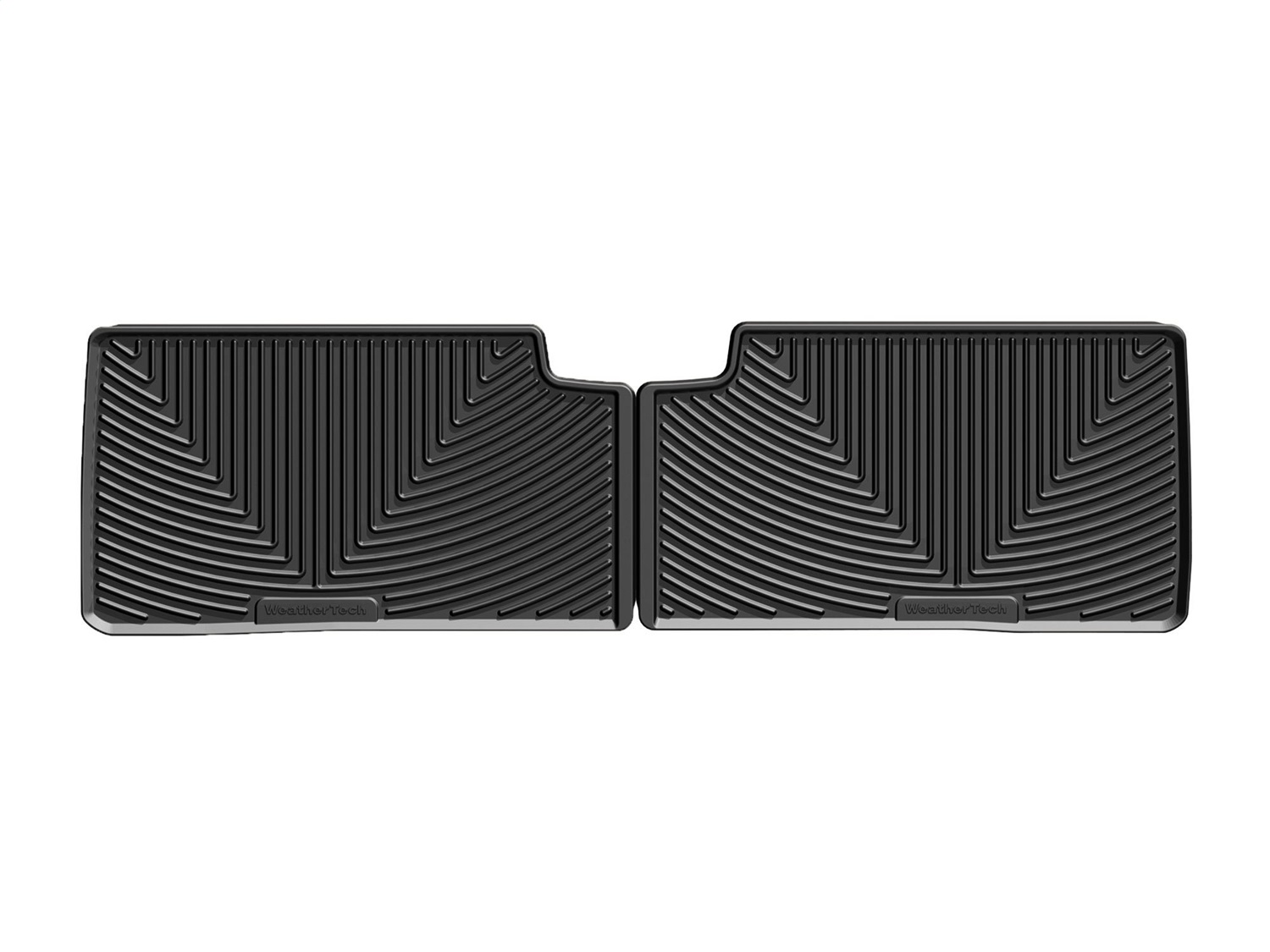 WeatherTech All Weather Floor Mats; Black; Rear W425 thumbnail 0