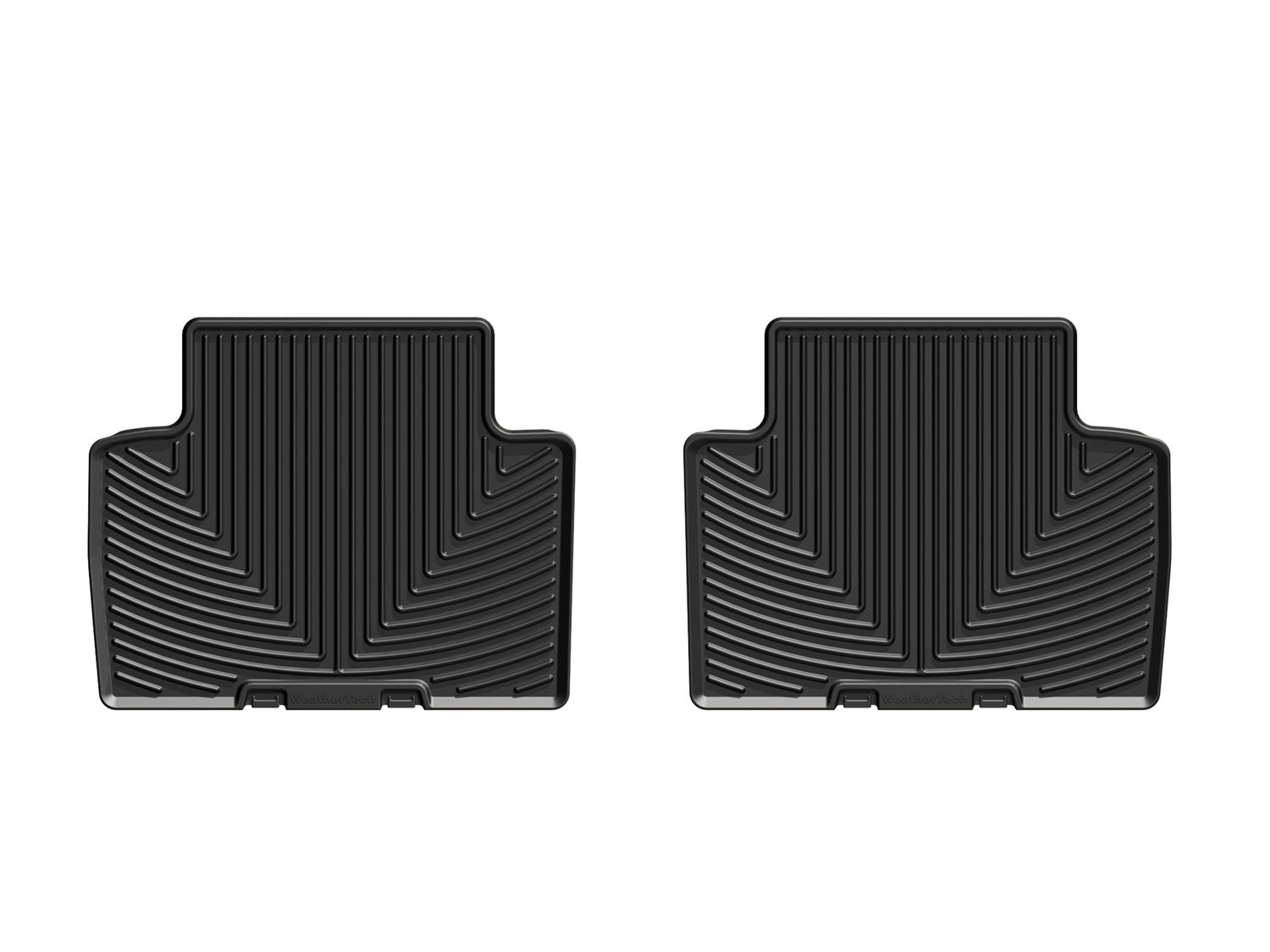 WeatherTech All Weather Floor Mats; Black; Rear W391 thumbnail 0