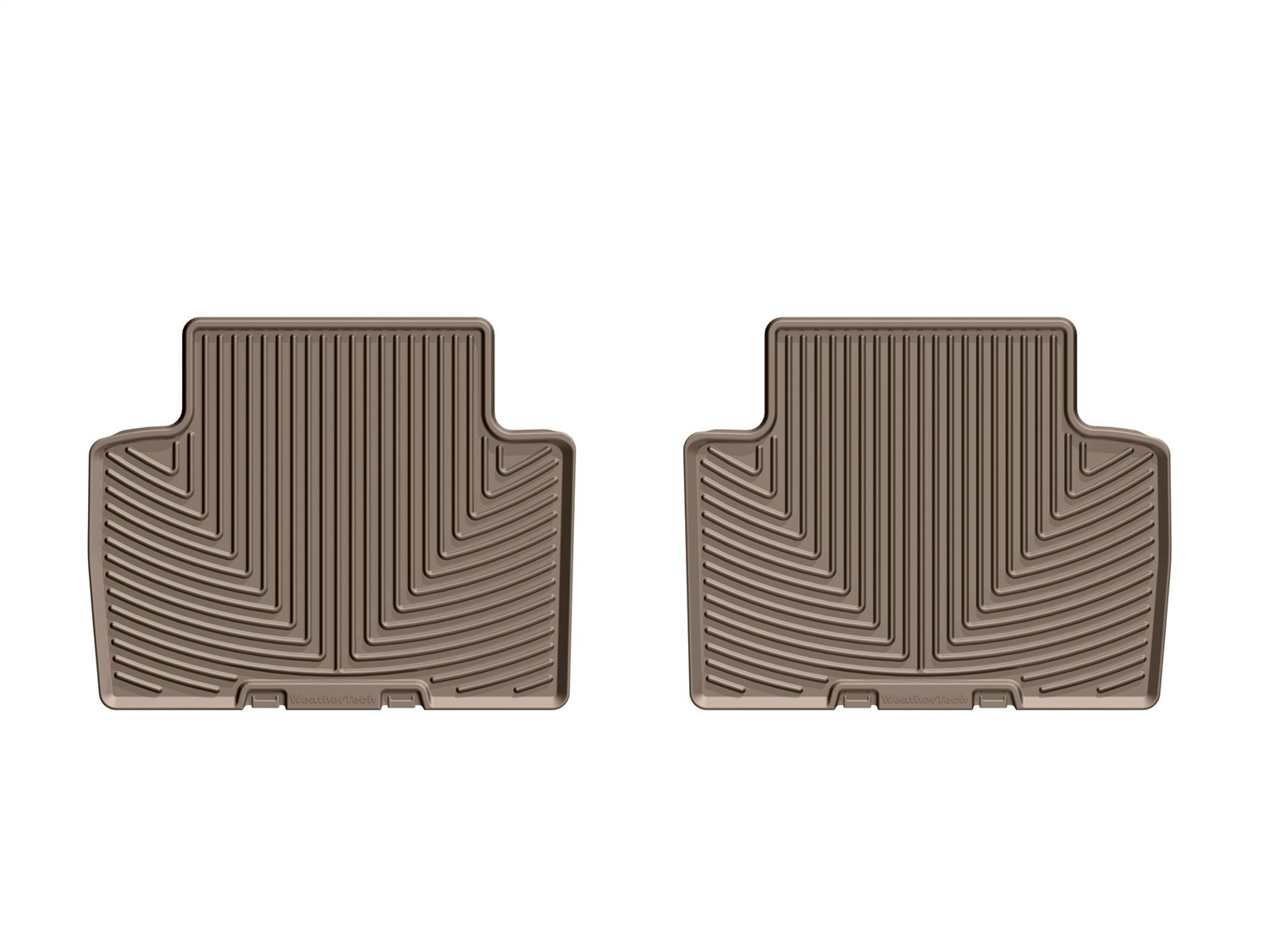 WeatherTech All Weather Floor Mats; Tan; Rear W391TN thumbnail 0