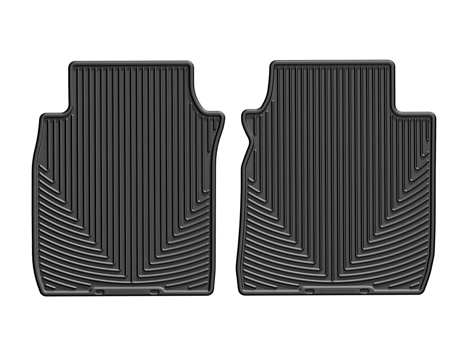 WeatherTech All Weather Floor Mats; Black; Rear W393 thumbnail 0