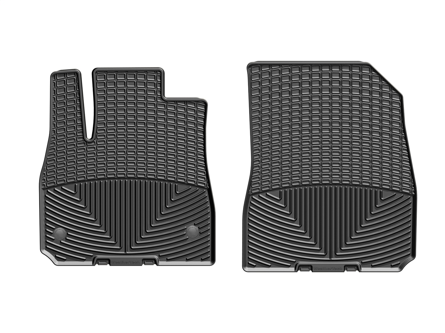 WeatherTech All Weather Floor Mats; Black; Front W394 thumbnail 1