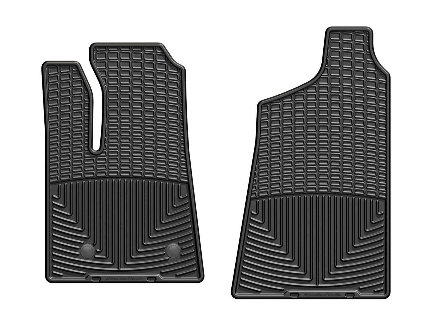 WeatherTech All Weather Floor Mats; Black; Front W427 thumbnail 0