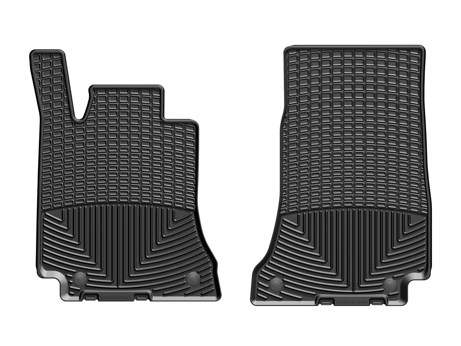 WeatherTech All Weather Floor Mats; Black; Front W429 thumbnail 0