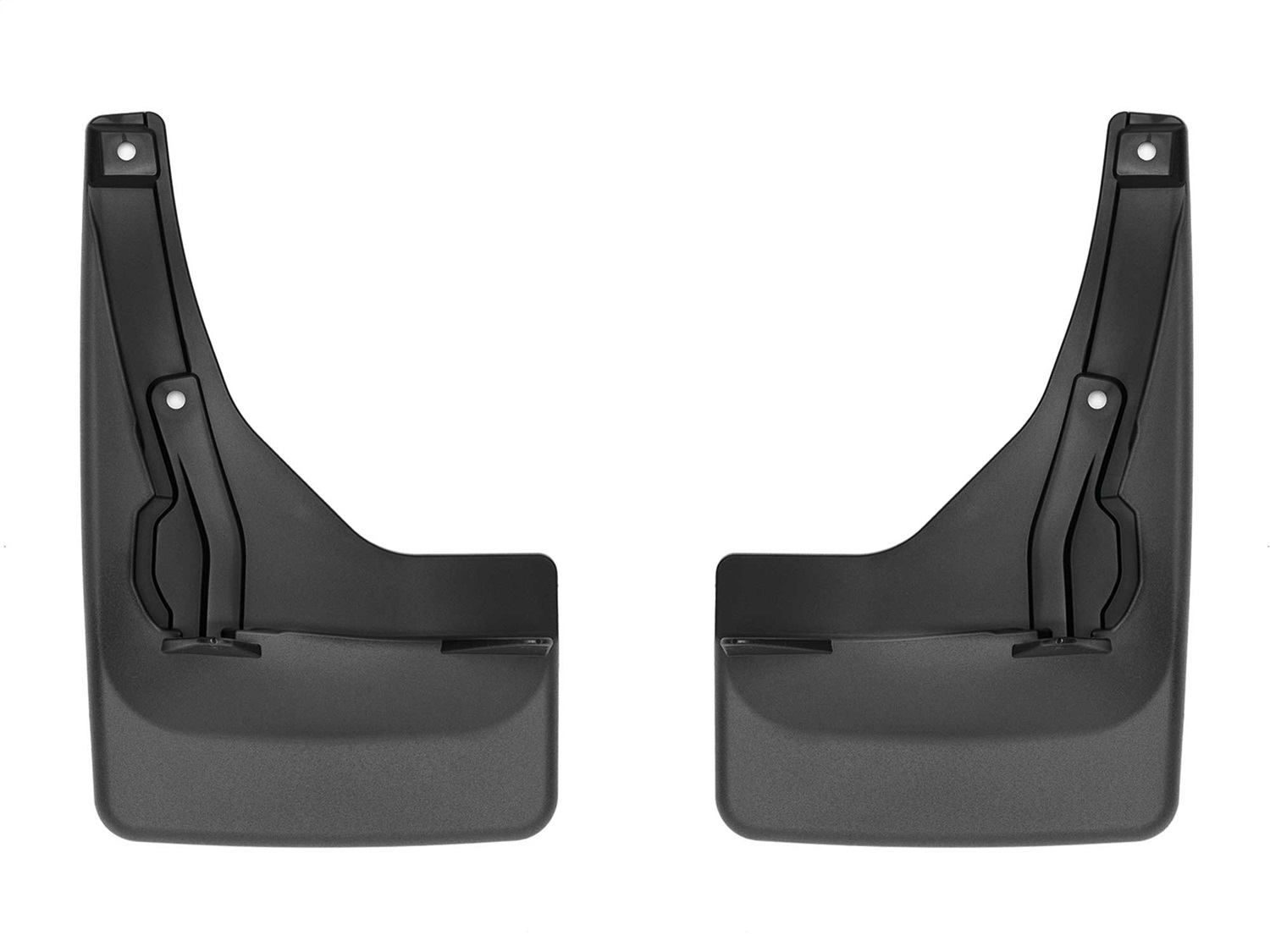 WeatherTech MudFlap No-Drill DigitalFit; Black 120180 thumbnail 0