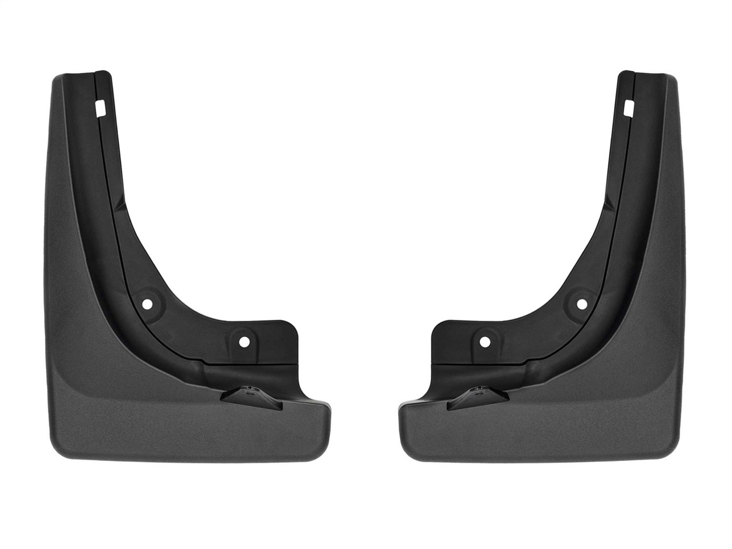 WeatherTech MudFlap No-Drill DigitalFit; Black 120181 thumbnail 0