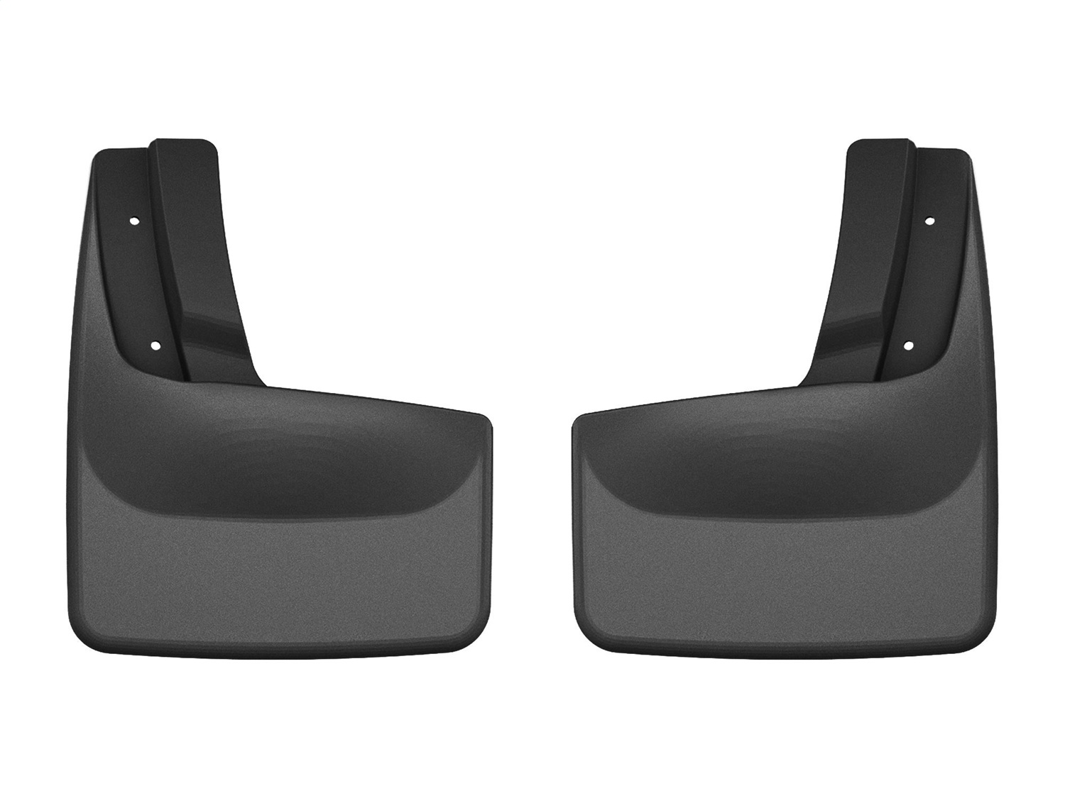 WeatherTech MudFlap No-Drill DigitalFit; Black 120167 thumbnail 0