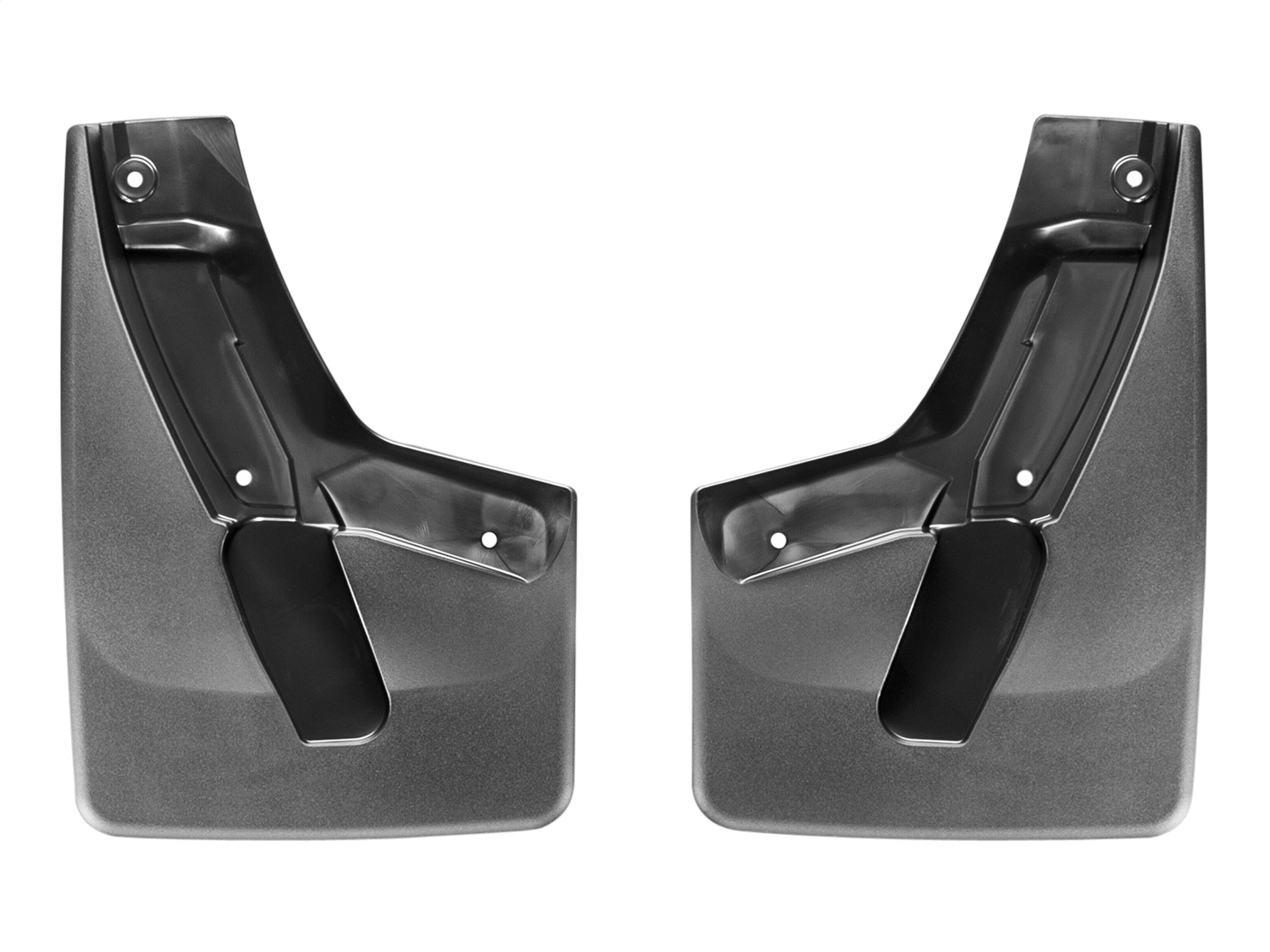 WeatherTech MudFlap No-Drill DigitalFit; Black 110038 thumbnail 0