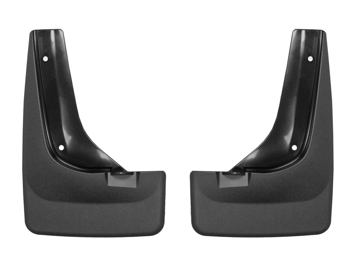 WeatherTech MudFlap No-Drill DigitalFit; Black 120139 thumbnail 0