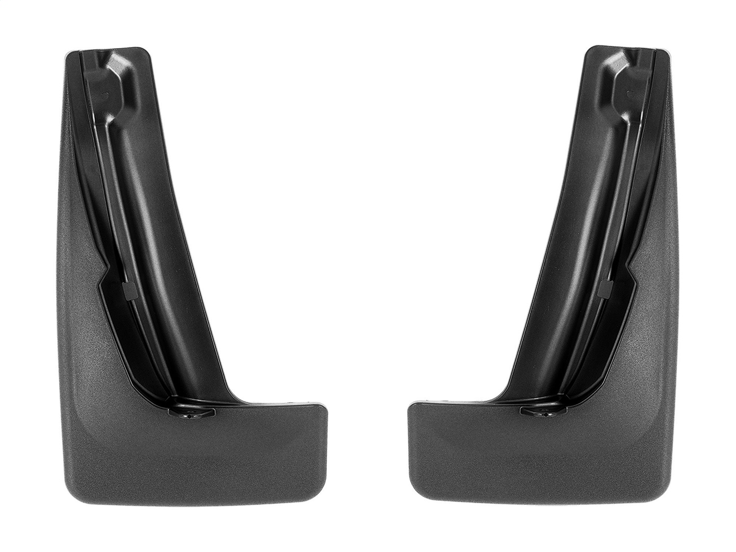 WeatherTech MudFlap No-Drill DigitalFit; Black 120168 thumbnail 0