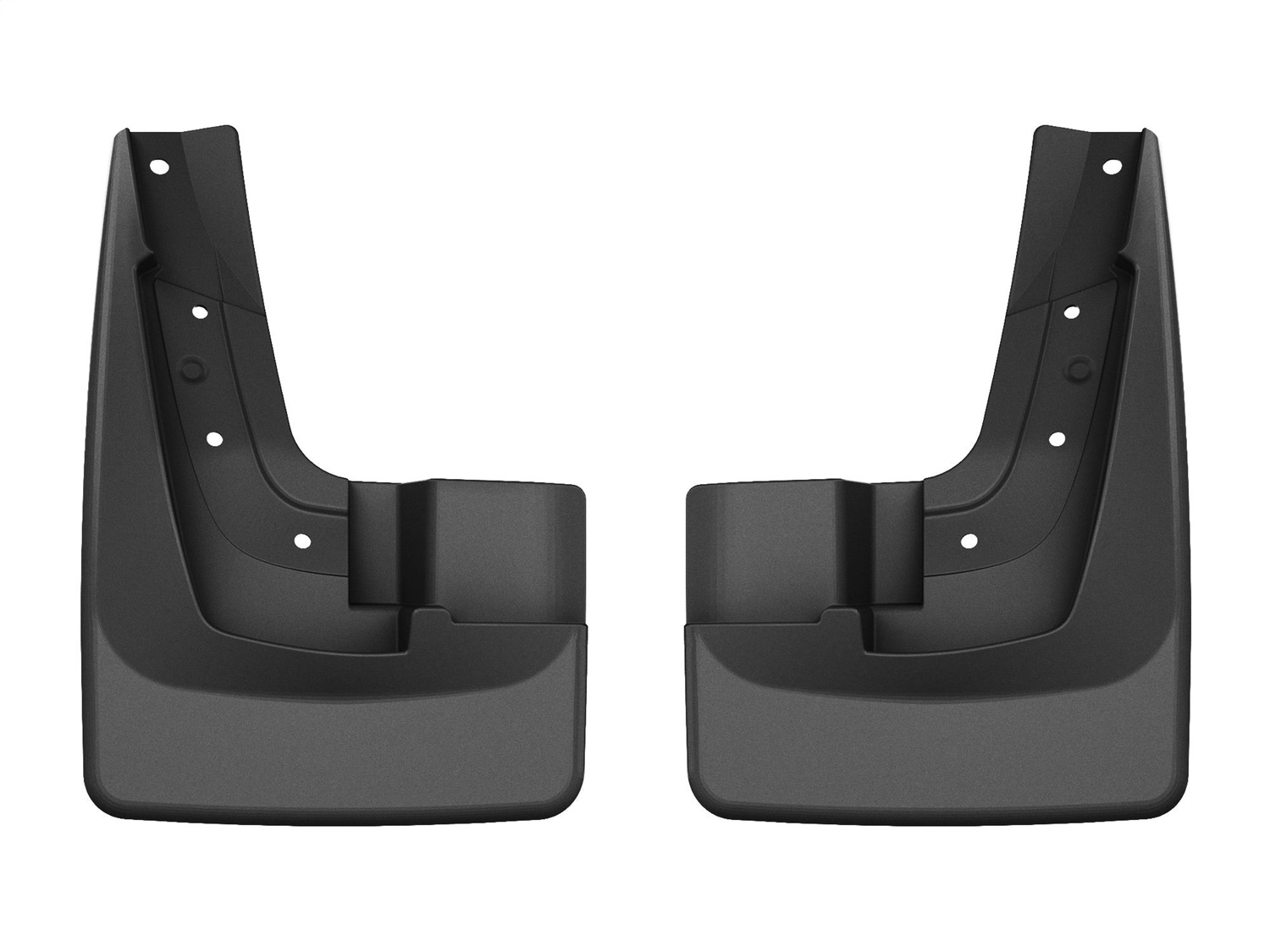 WeatherTech MudFlap No-Drill DigitalFit; Black 110046 thumbnail 0