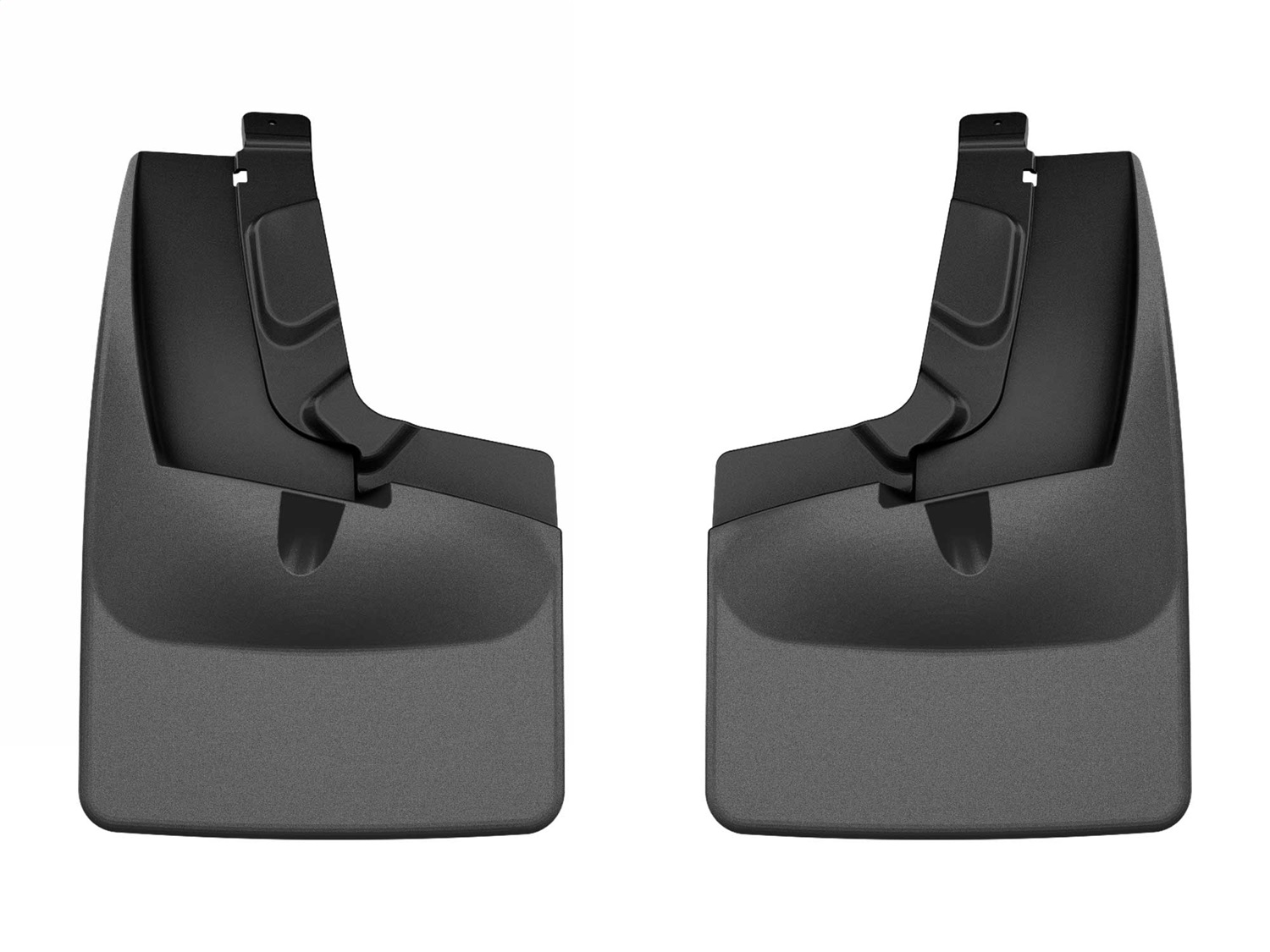 WeatherTech MudFlap No-Drill DigitalFit; Black 120169 thumbnail 0