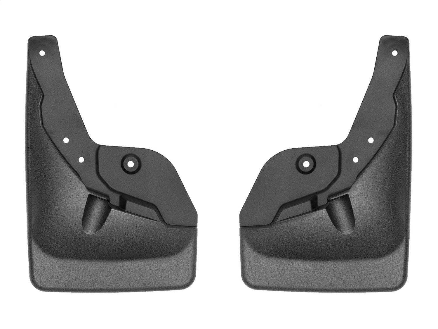 WeatherTech MudFlap No-Drill DigitalFit; Black 110184 thumbnail 0