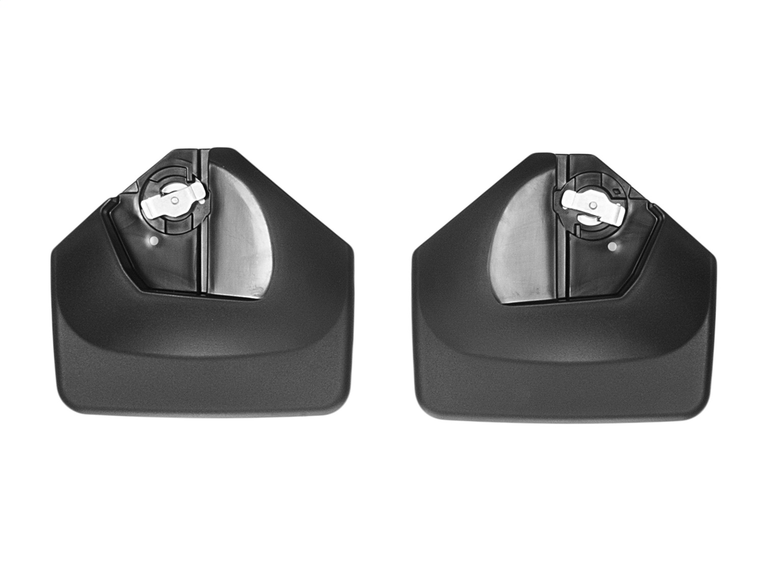 WeatherTech MudFlap No-Drill DigitalFit; Black 110051 thumbnail 0