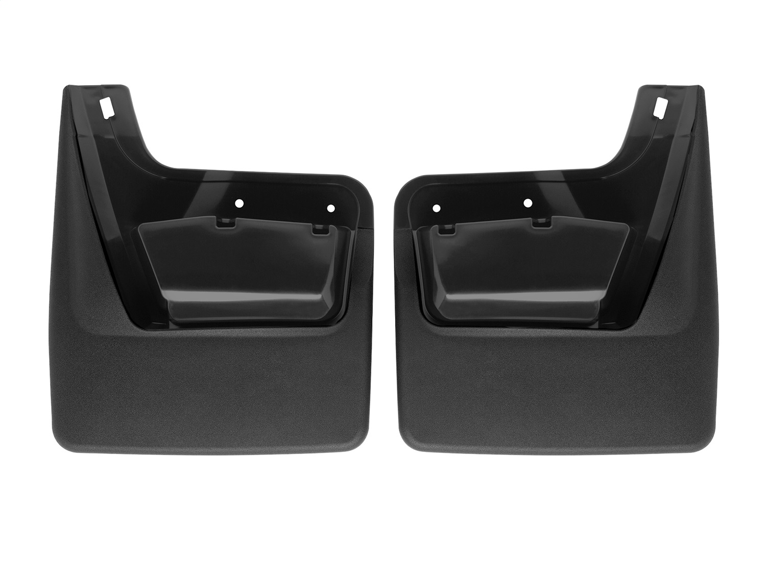 WeatherTech MudFlap No-Drill DigitalFit; Black 120119 thumbnail 0