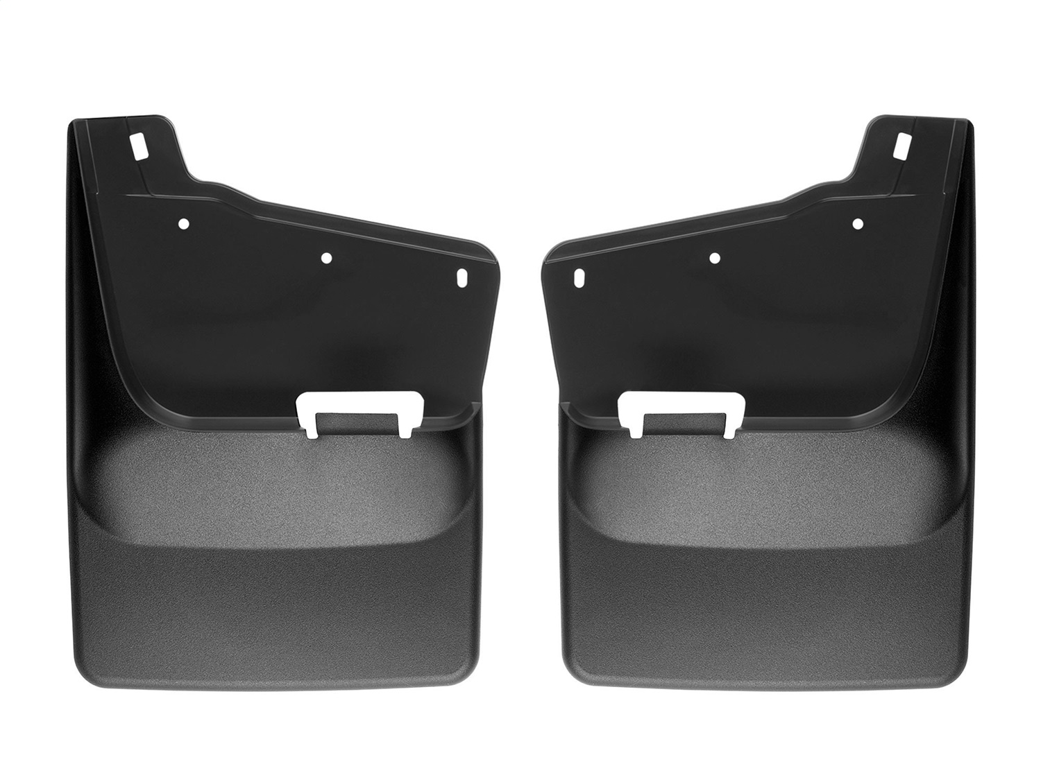 WeatherTech MudFlap No-Drill DigitalFit; Black 120118 thumbnail 0