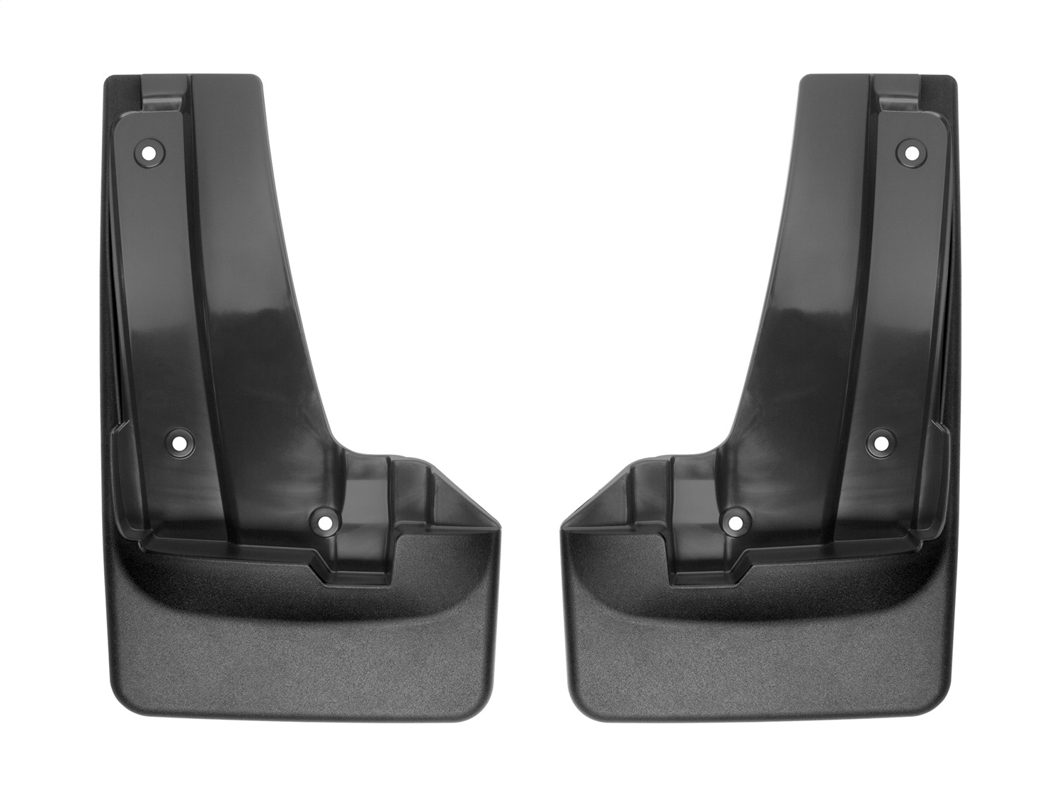 WeatherTech MudFlap No-Drill DigitalFit; Black 110115 thumbnail 0