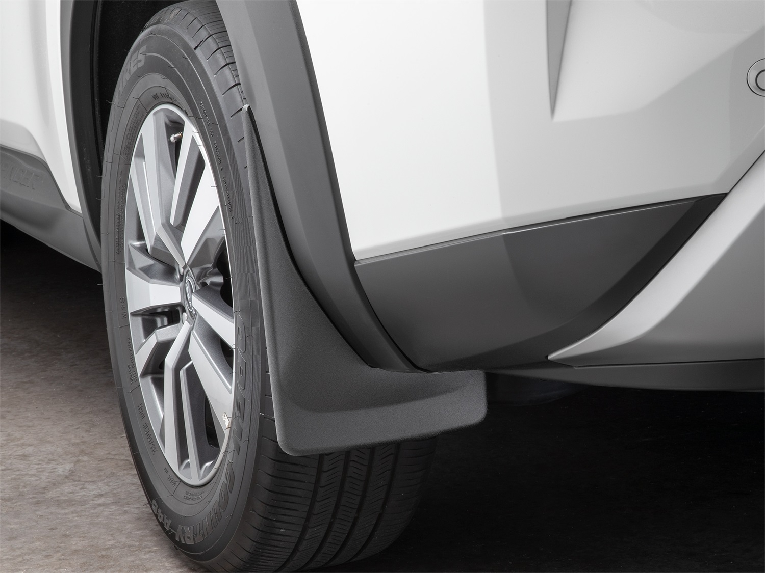 WeatherTech MudFlap No-Drill DigitalFit; Black 120158 thumbnail 0