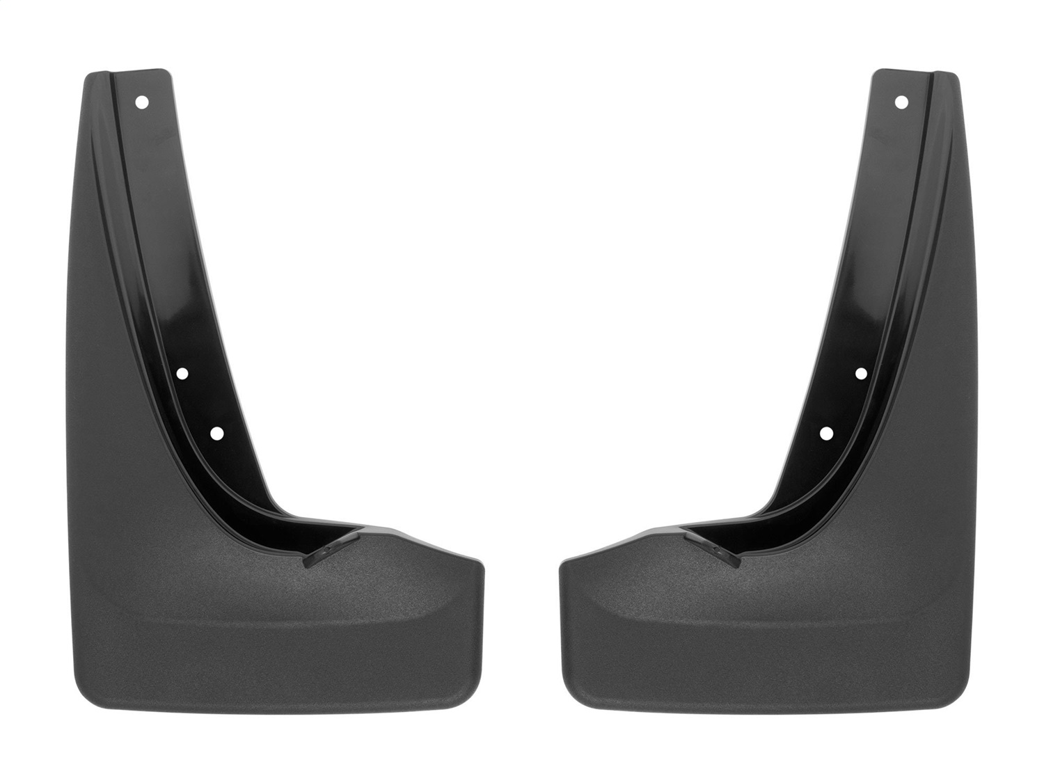 WeatherTech MudFlap No-Drill DigitalFit; Black 120123 thumbnail 0