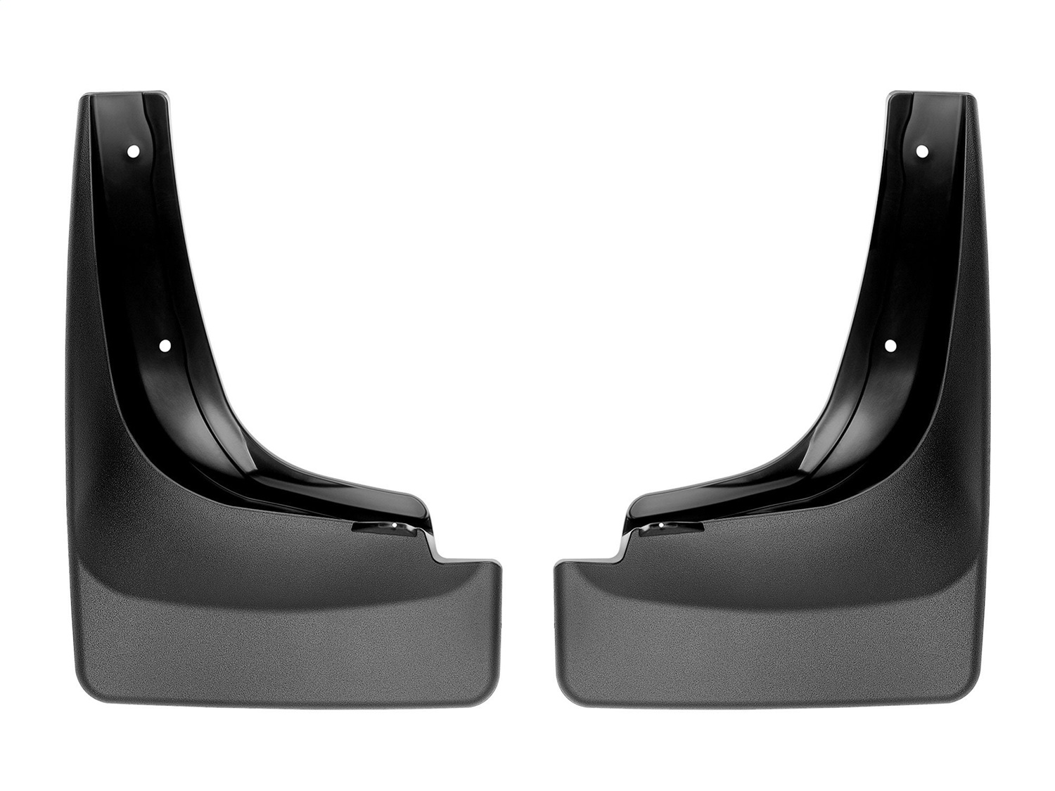 WeatherTech MudFlap No-Drill DigitalFit; Black 110114 thumbnail 0