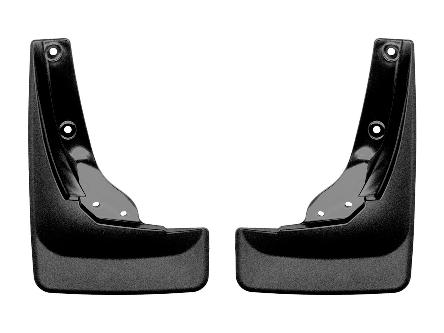 WeatherTech MudFlap No-Drill DigitalFit; Black 110069 thumbnail 0
