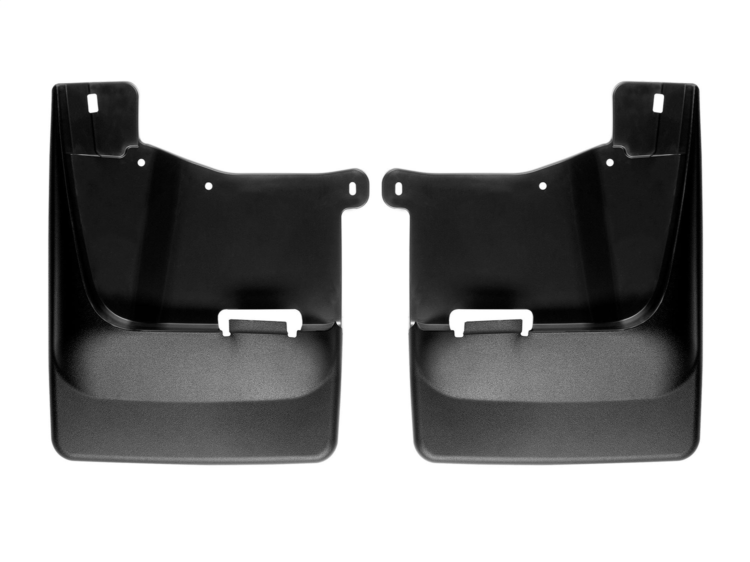 WeatherTech MudFlap No-Drill DigitalFit; Black 110118 thumbnail 0