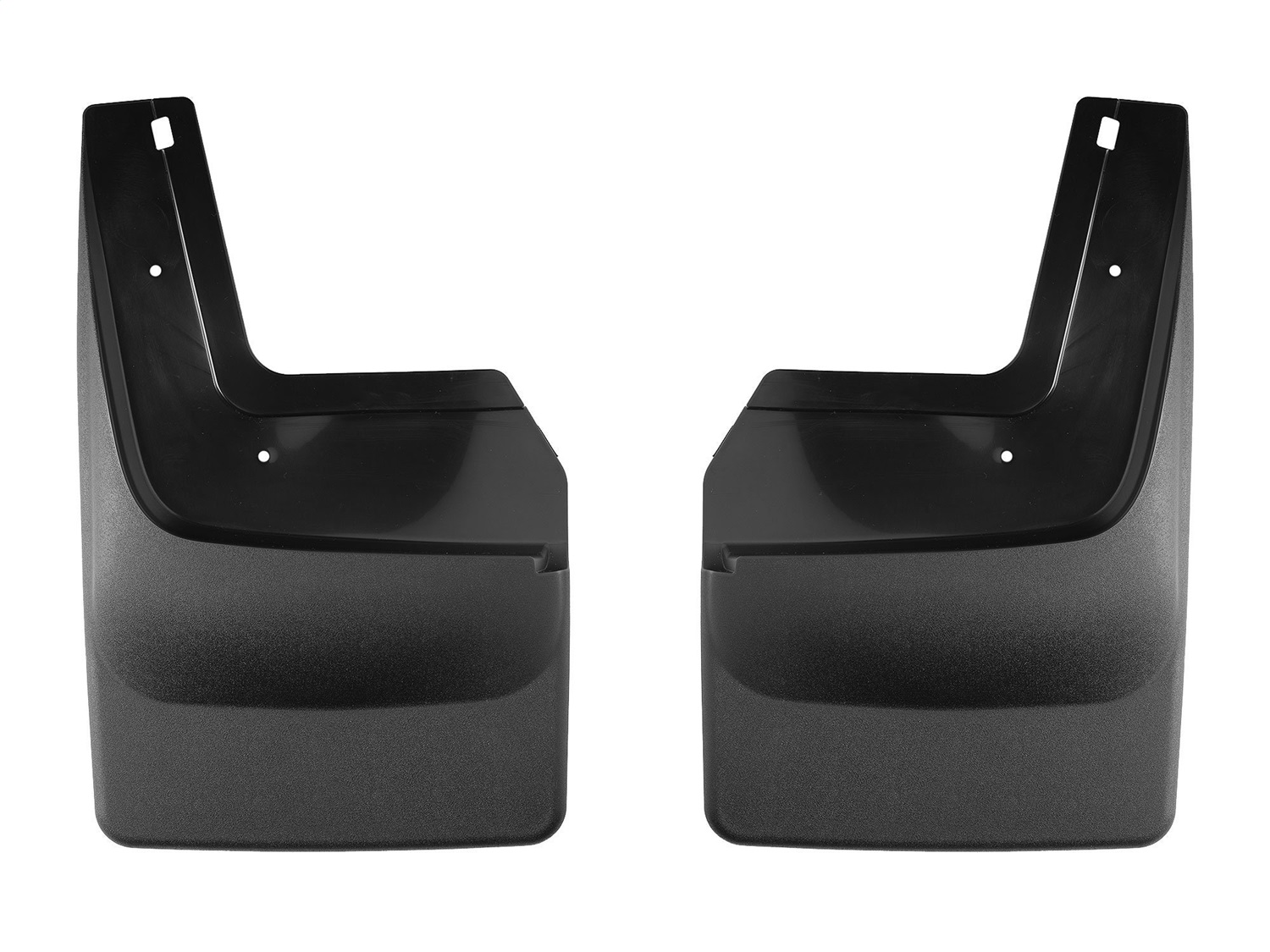 WeatherTech MudFlap No-Drill DigitalFit; Black 110152 thumbnail 0
