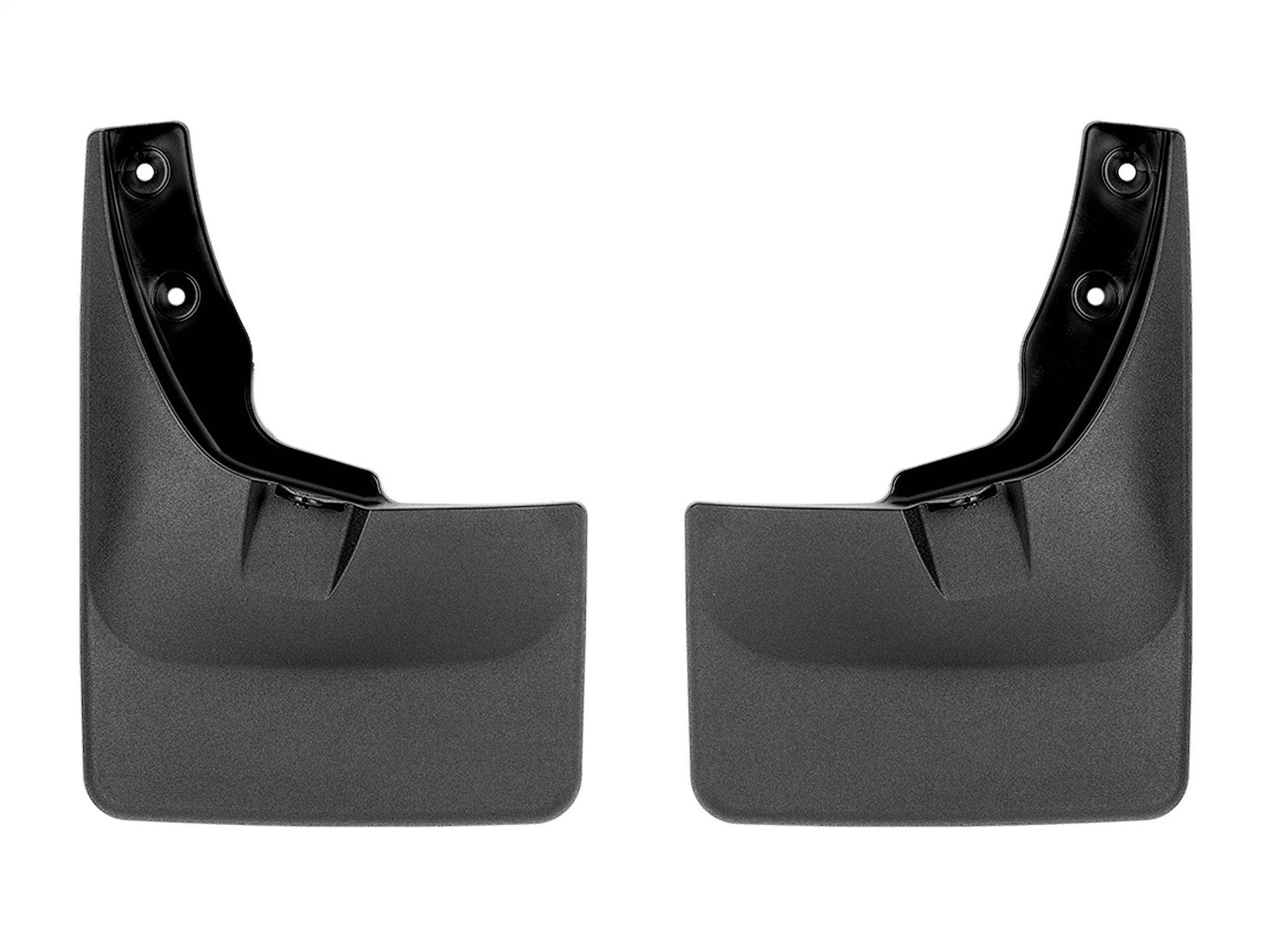 WeatherTech MudFlap No-Drill DigitalFit; Black 120156 thumbnail 0