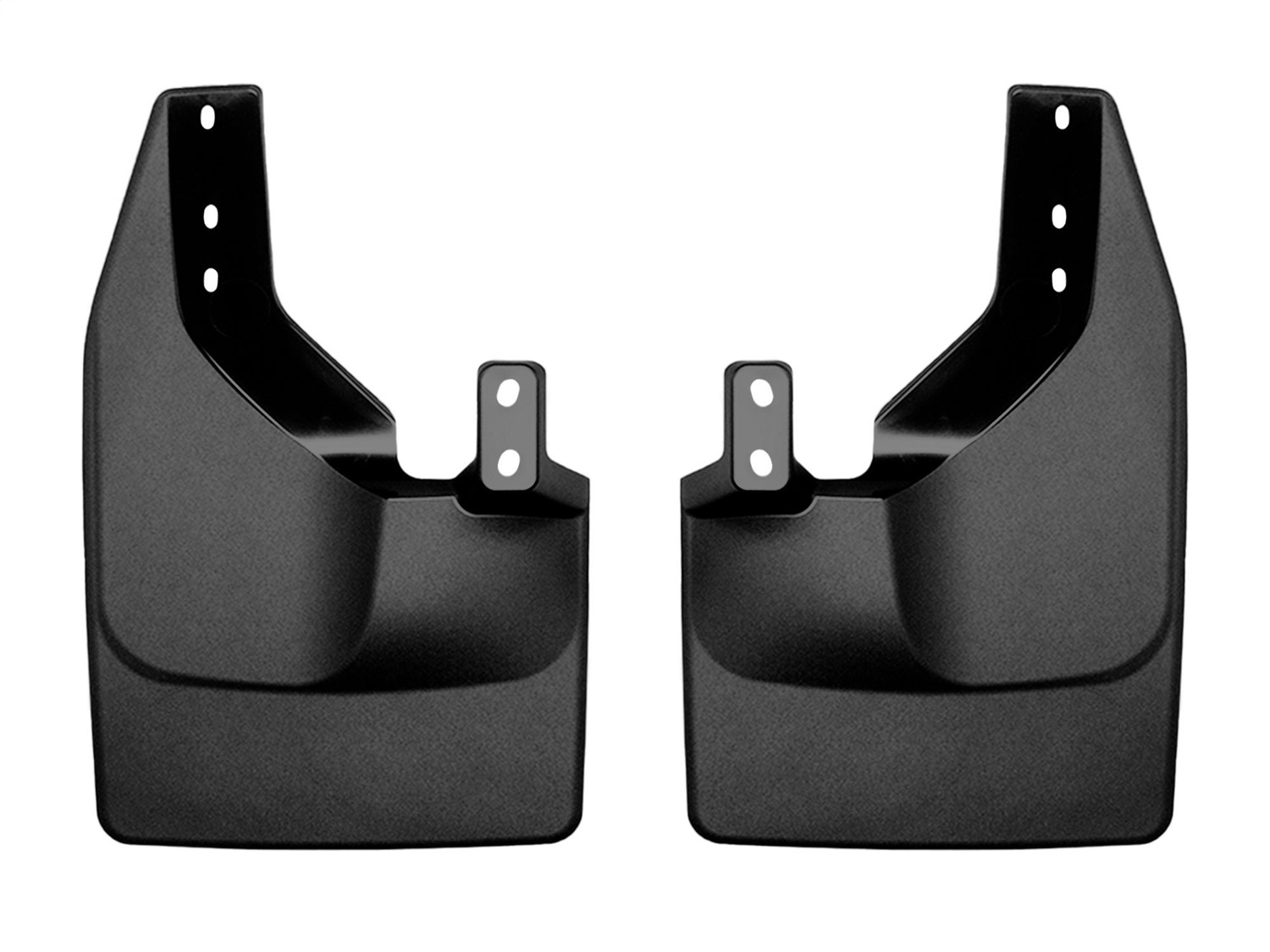 WeatherTech MudFlap No-Drill DigitalFit; Black 120140 thumbnail 0
