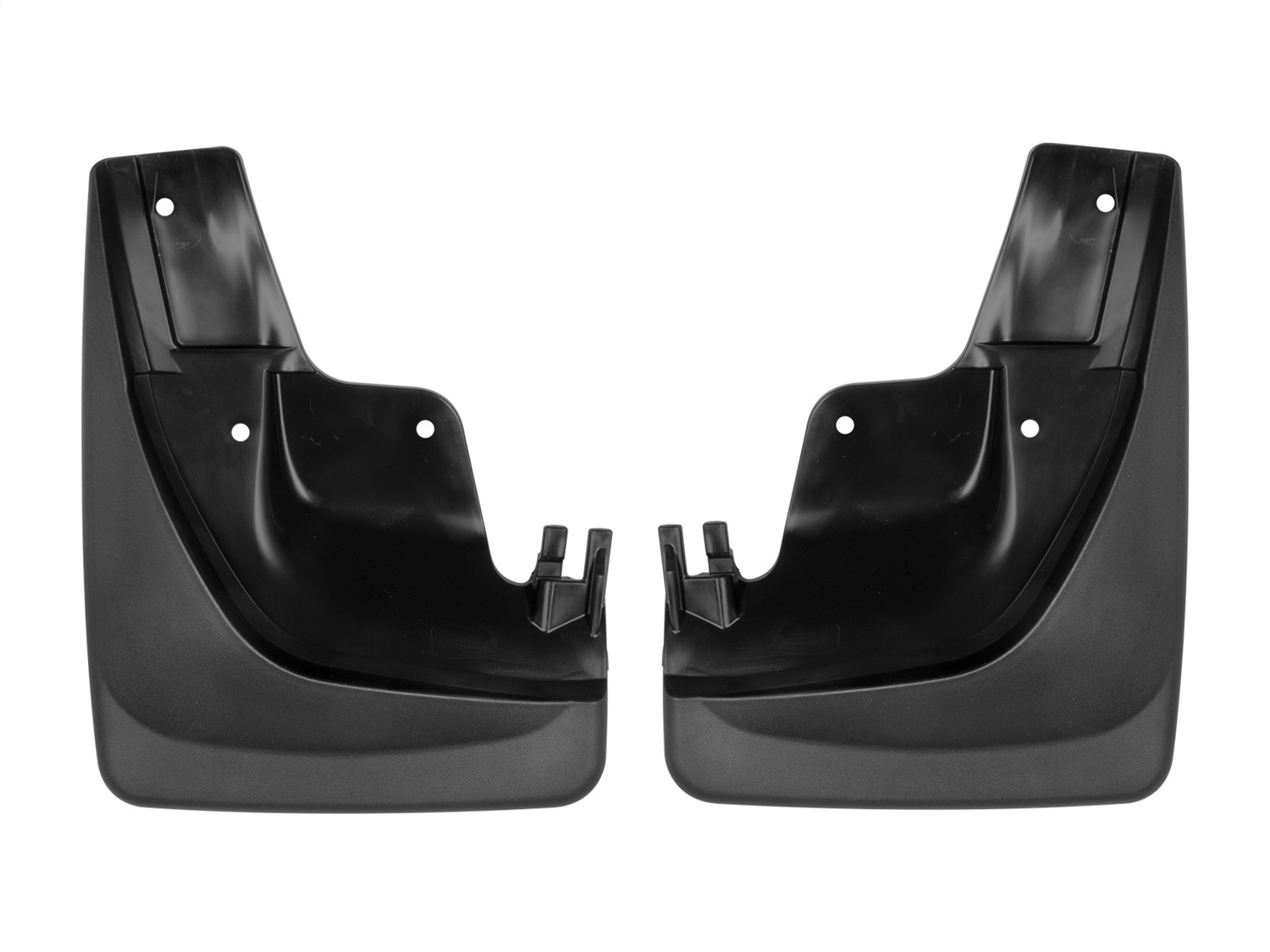 WeatherTech MudFlap No-Drill DigitalFit; Black 110058 thumbnail 0