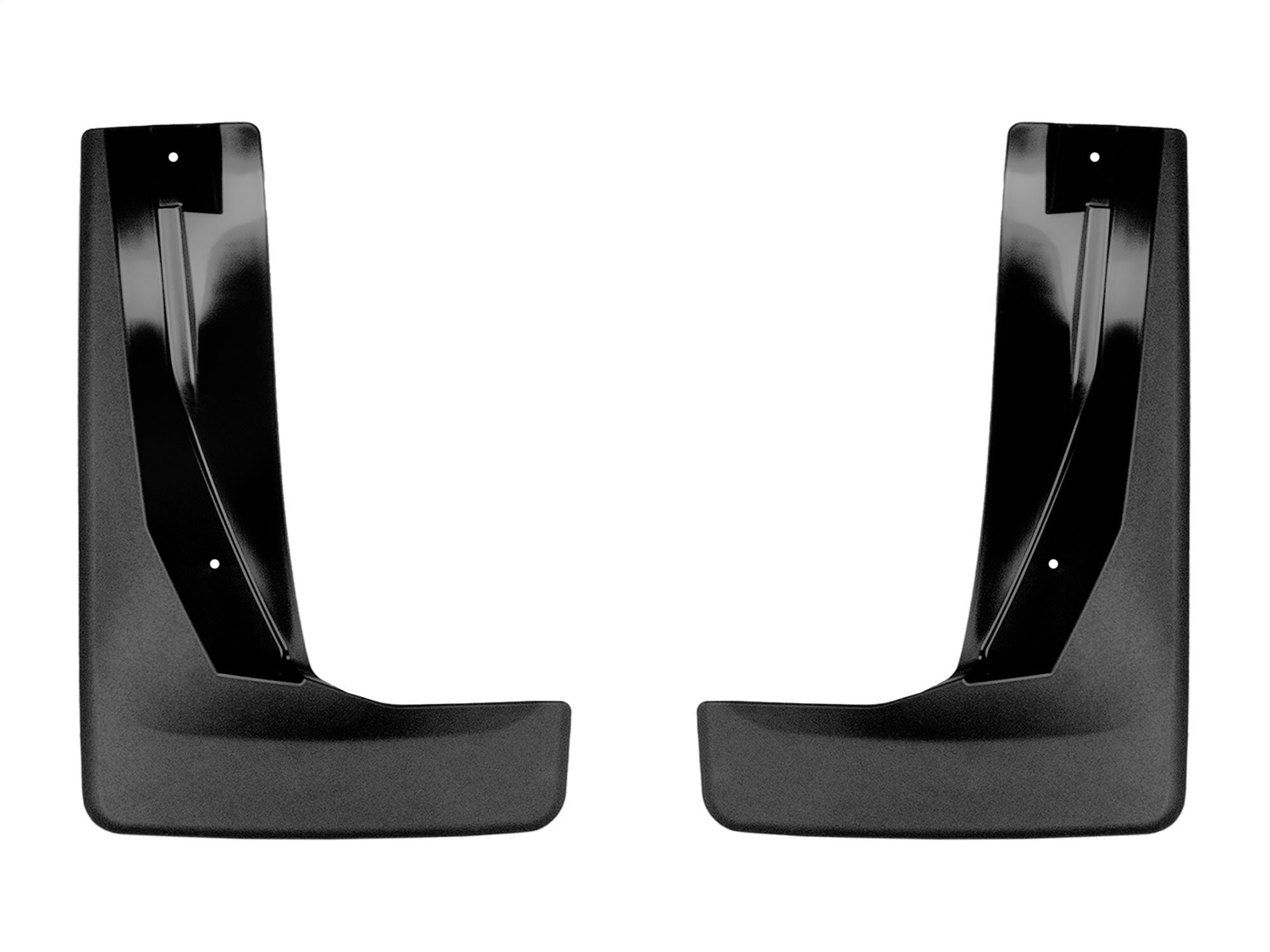 WeatherTech MudFlap No-Drill DigitalFit; Black 110143 thumbnail 0