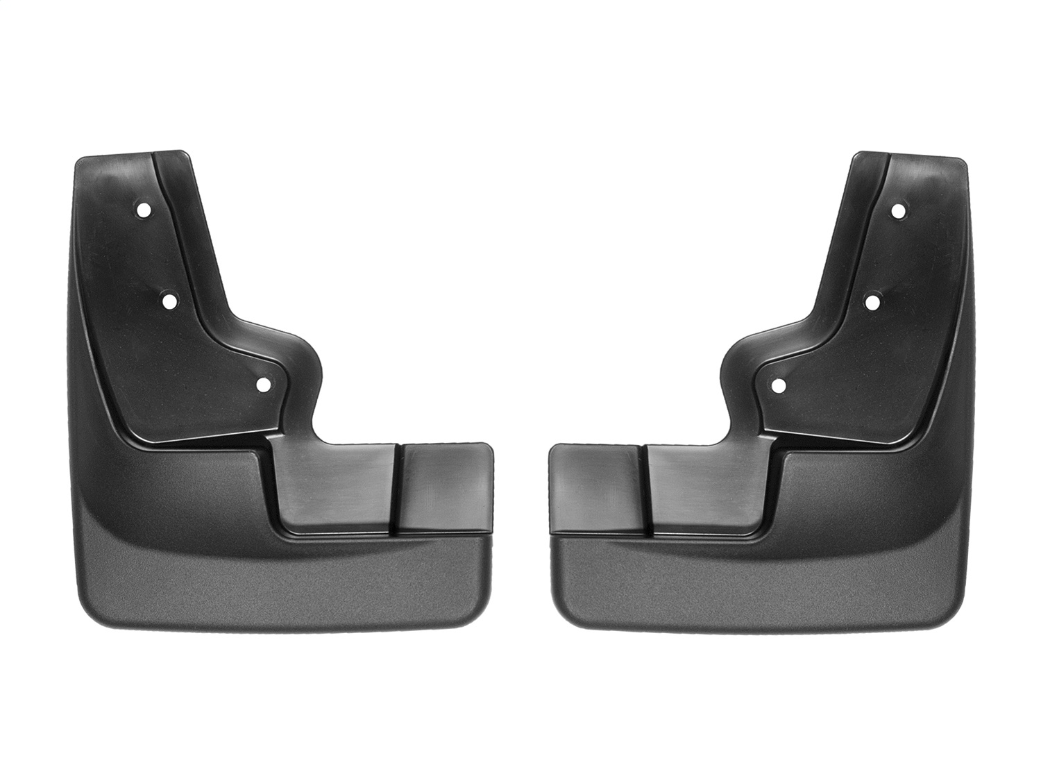 WeatherTech MudFlap No-Drill DigitalFit; Black 110060 thumbnail 0