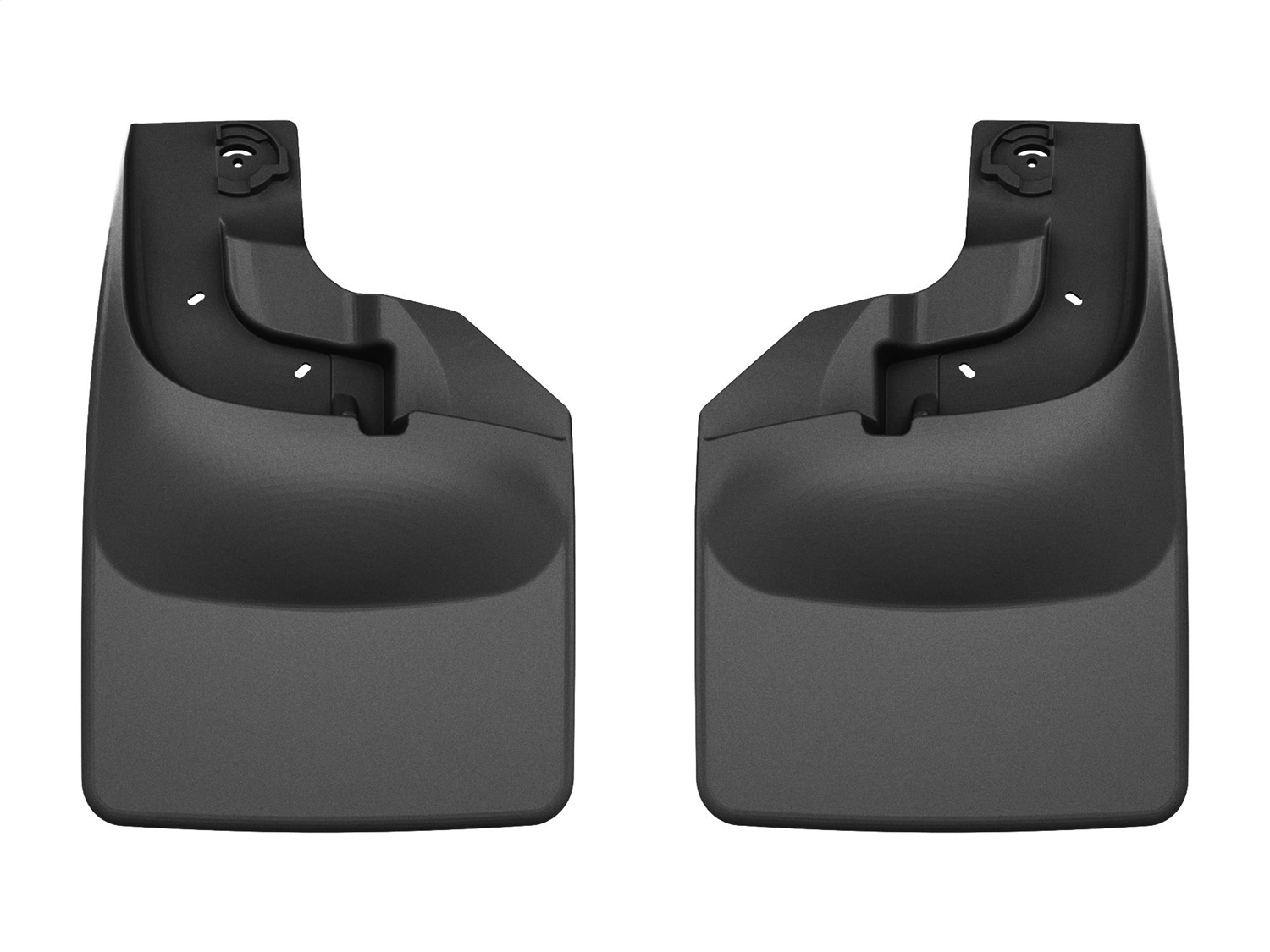 WeatherTech MudFlap No-Drill DigitalFit; Black 110066 thumbnail 1
