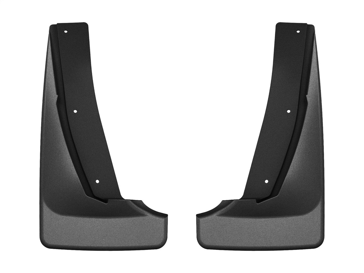 WeatherTech MudFlap No-Drill DigitalFit; Black 120193 thumbnail 0