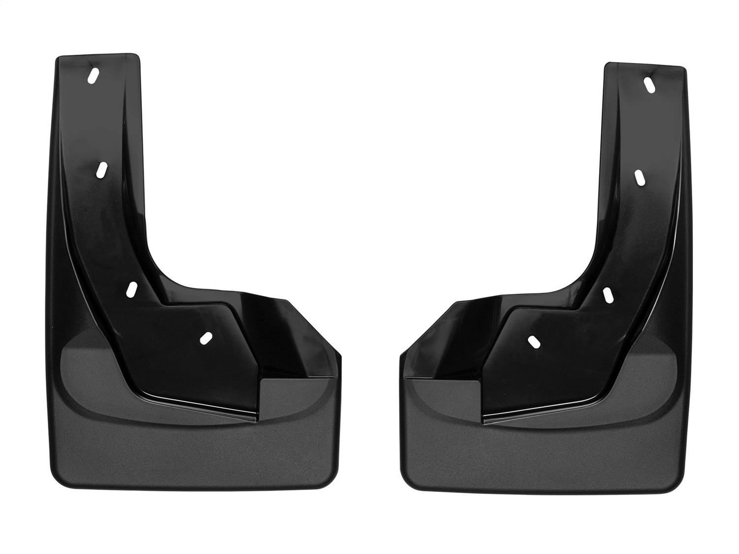 WeatherTech MudFlap No-Drill DigitalFit; Black 110092 thumbnail 0