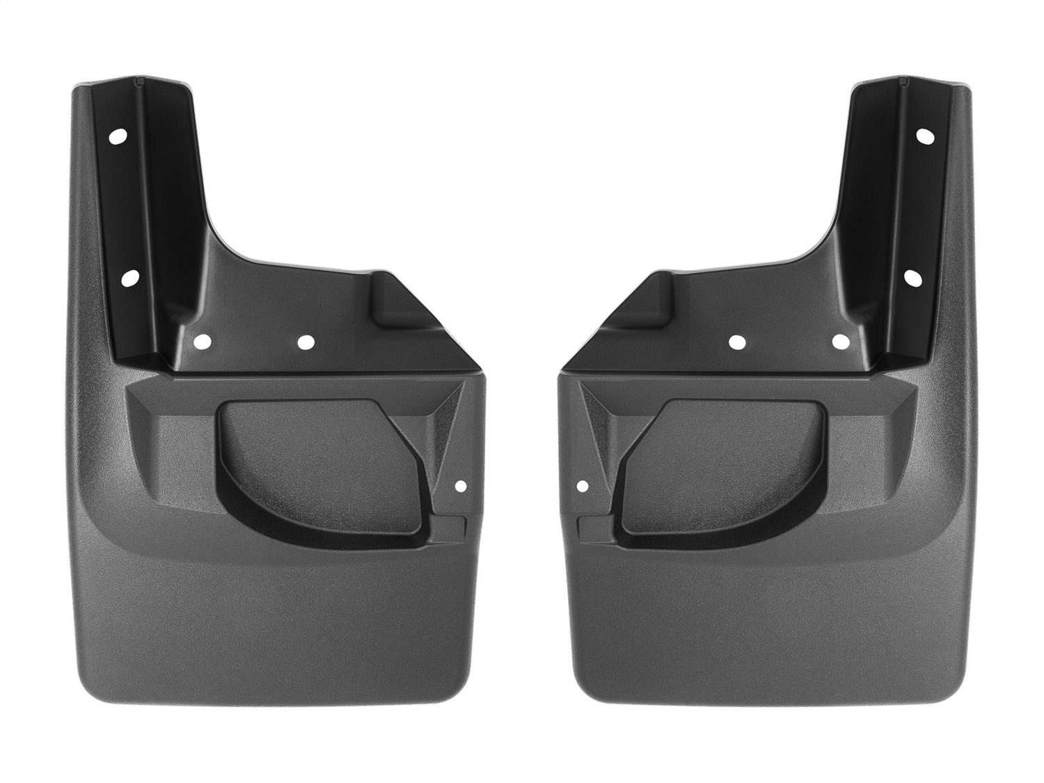 WeatherTech MudFlap No-Drill DigitalFit; Black 110097 thumbnail 0