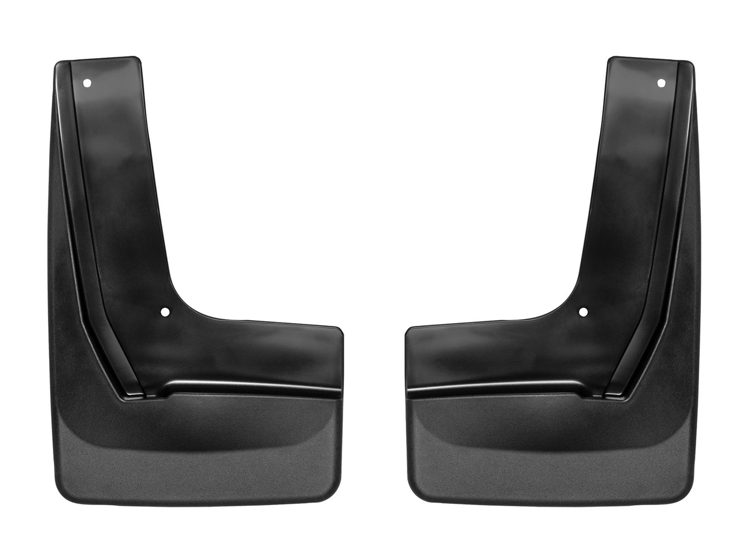 WeatherTech MudFlap No-Drill DigitalFit; Black 110104 thumbnail 0