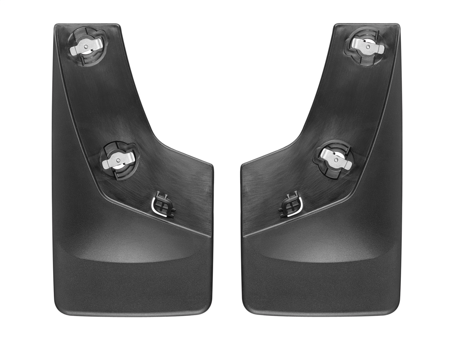 WeatherTech MudFlap No-Drill DigitalFit; Black 120010 thumbnail 1