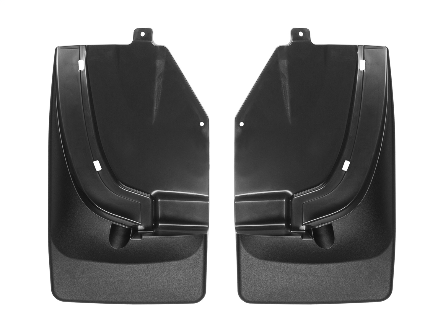 WeatherTech MudFlap No-Drill DigitalFit; Black 110106 thumbnail 0