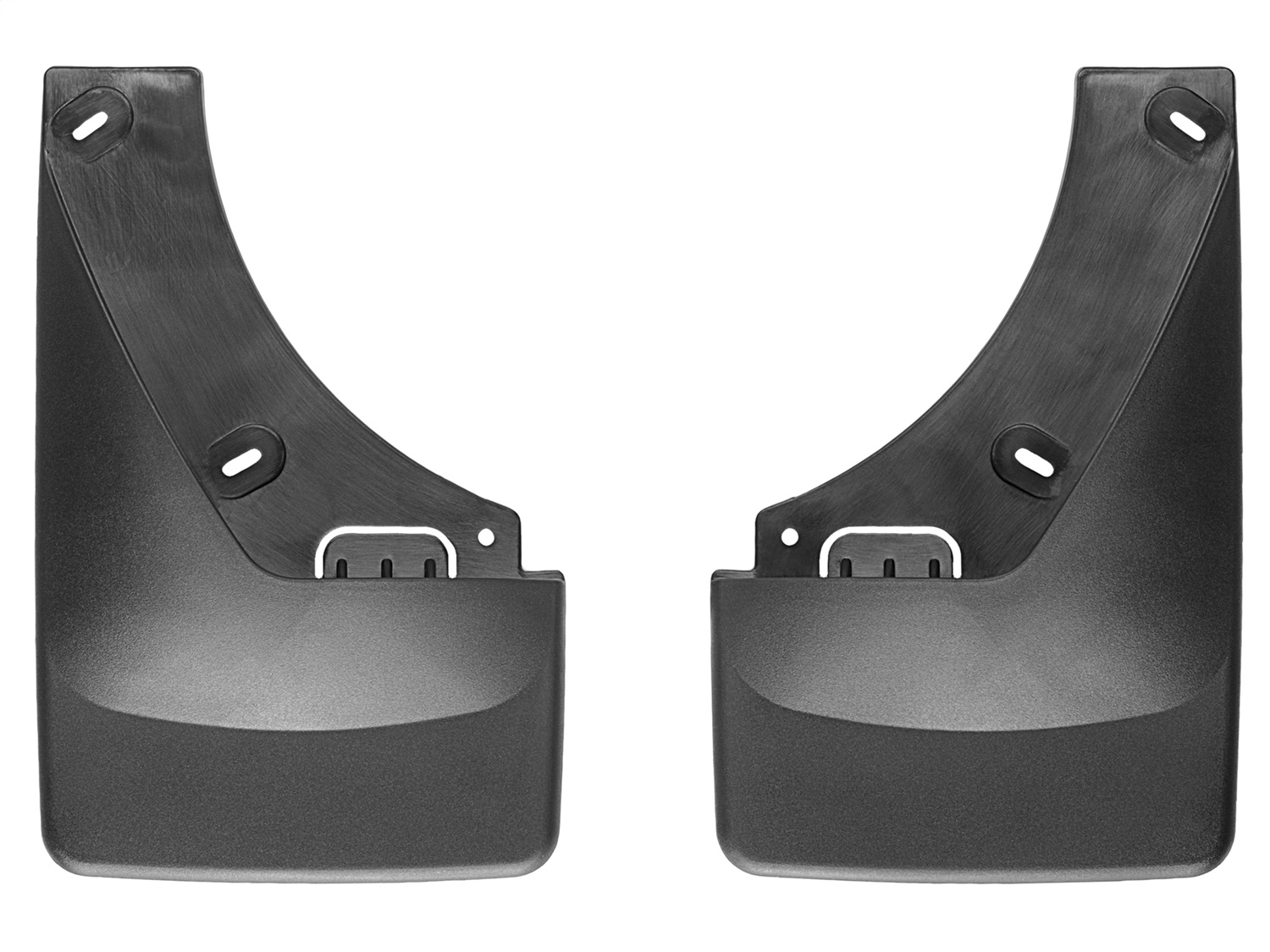 WeatherTech MudFlap No-Drill DigitalFit; Black 120012 thumbnail 0