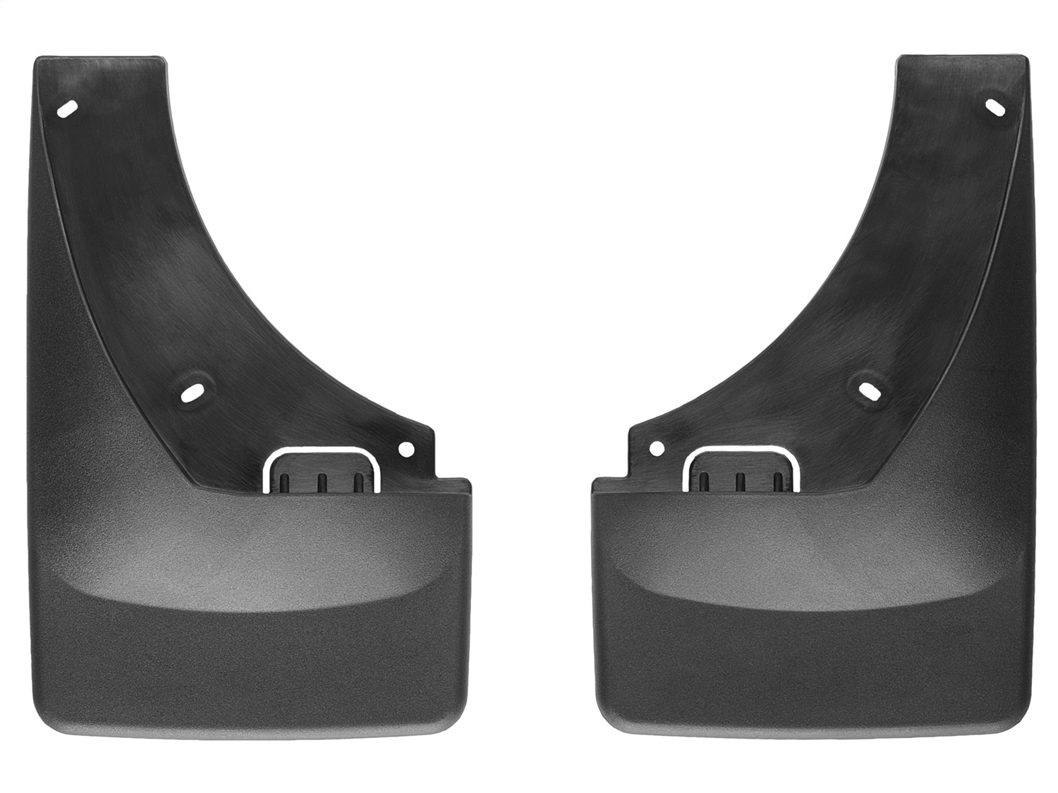 WeatherTech MudFlap No-Drill DigitalFit; Black 120016 thumbnail 0