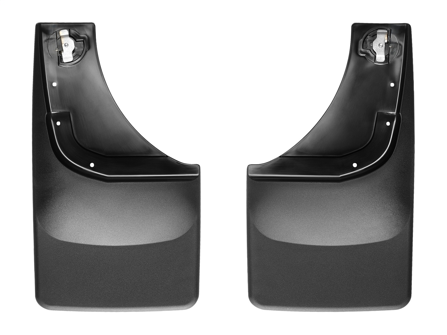 WeatherTech MudFlap No-Drill DigitalFit; Black 120002 thumbnail 0