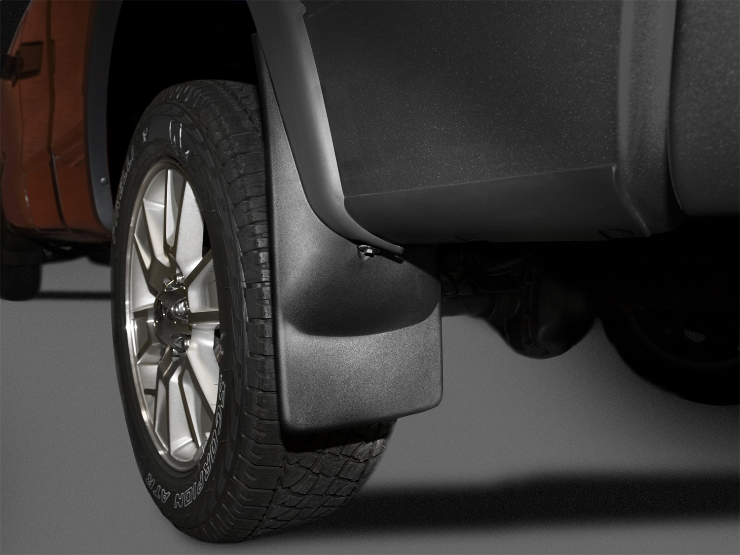 WeatherTech MudFlap No-Drill DigitalFit; Black 120003 thumbnail 0