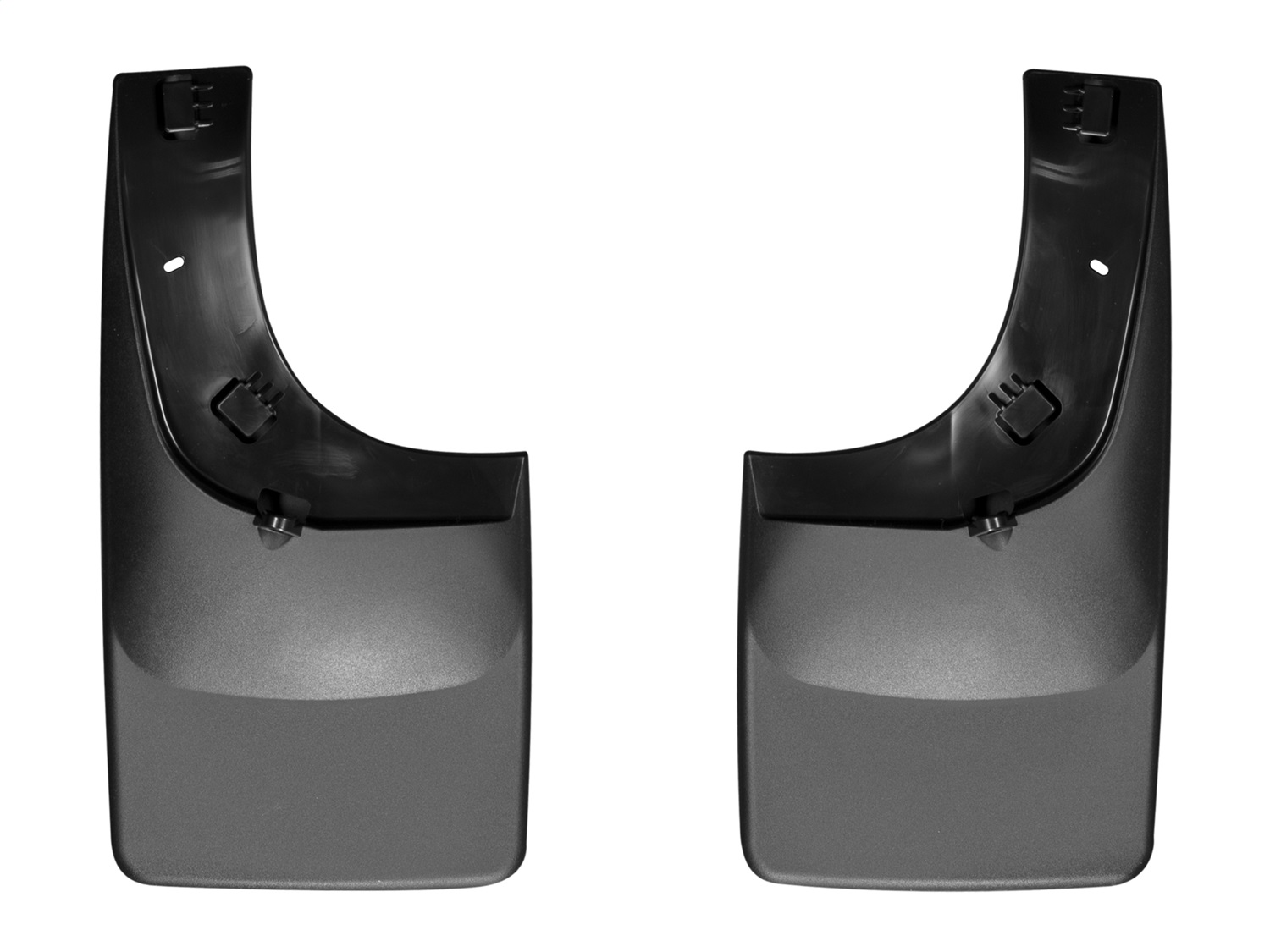 WeatherTech MudFlap No-Drill DigitalFit; Black 120003 thumbnail 1