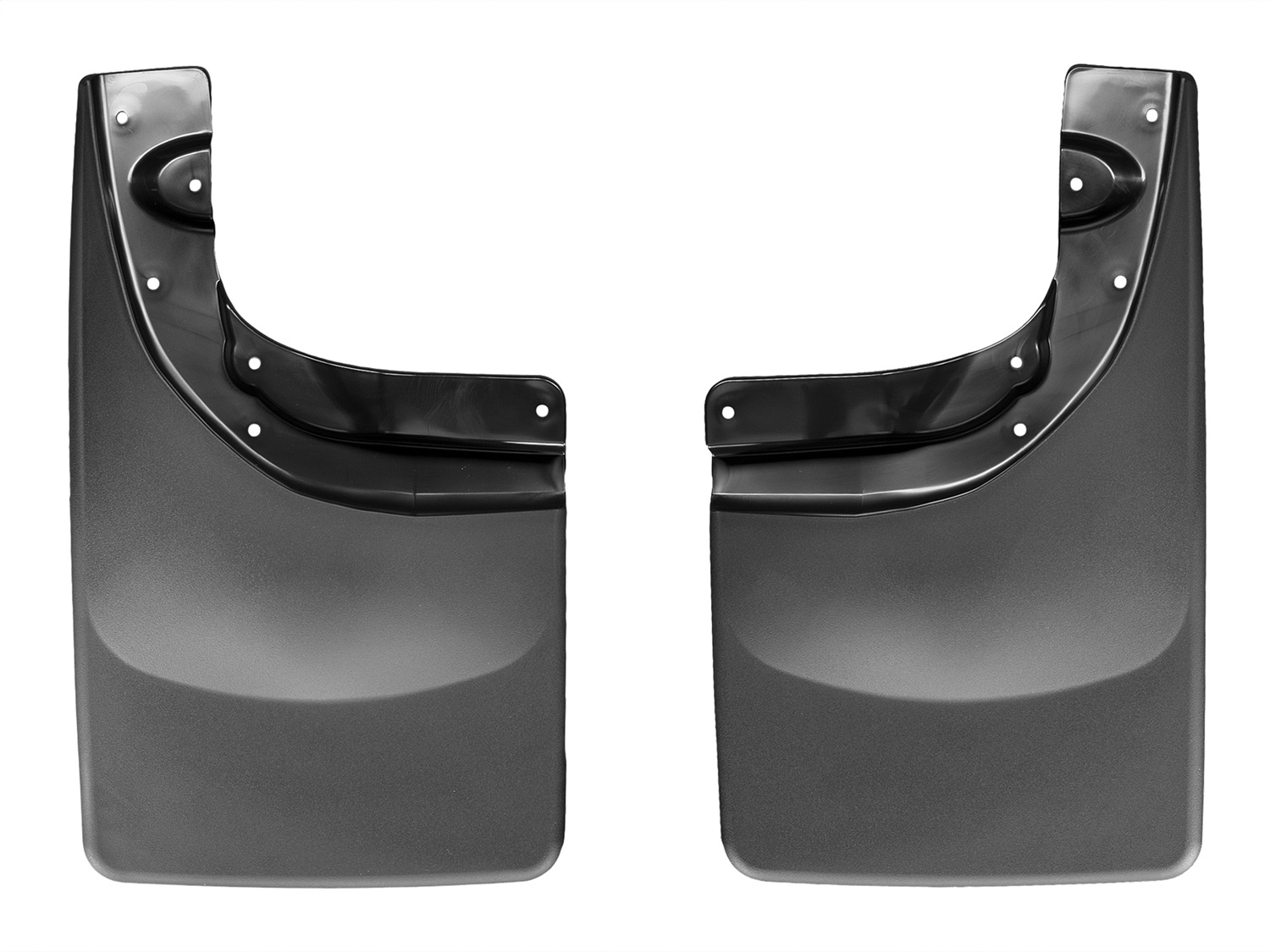 WeatherTech MudFlap No-Drill DigitalFit; Black 120033 thumbnail 1